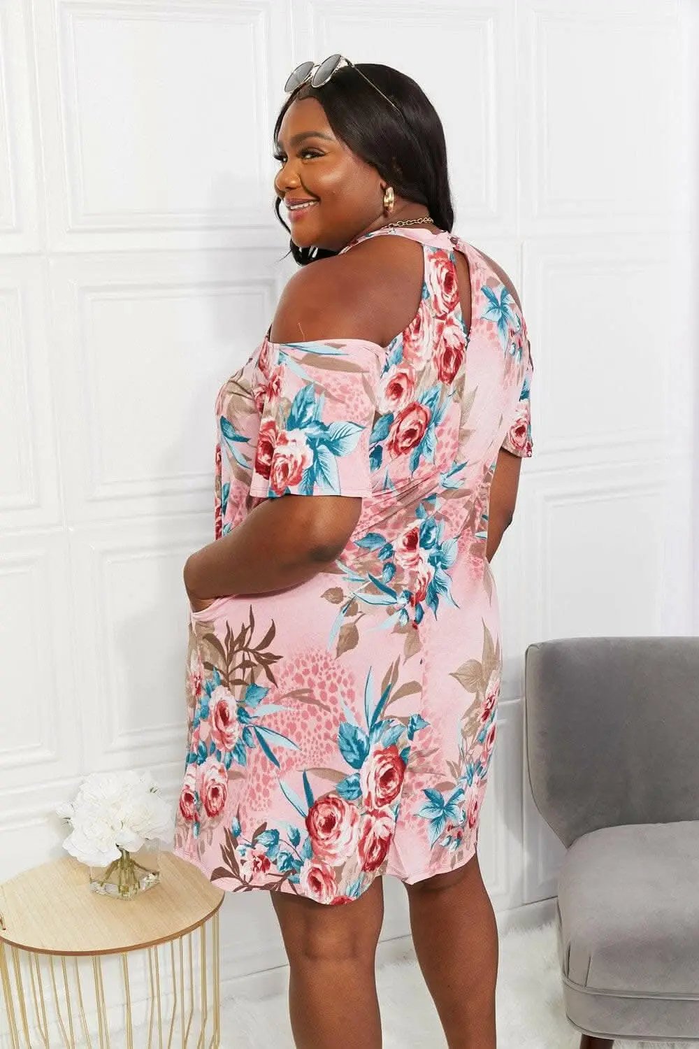 Dresses Trendsi Sew In Love cold-shoulder dress