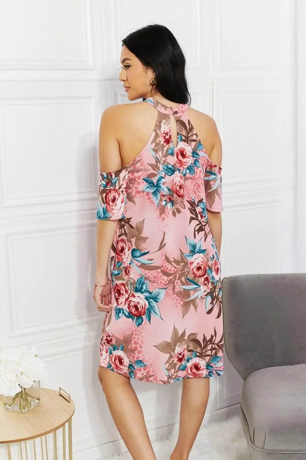 Dresses Trendsi Sew In Love cold-shoulder dress