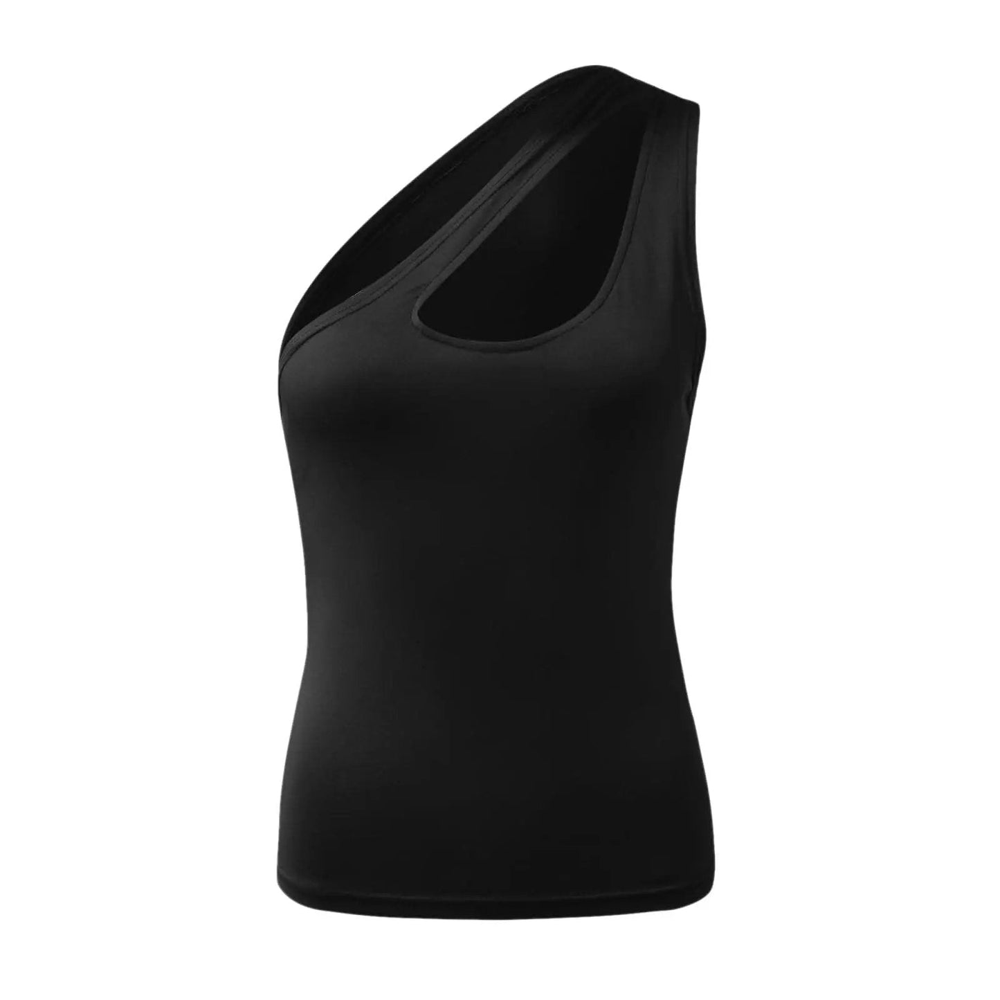Trendsi Sheer Asymmetrical Cami Top — Modern Going Out Style