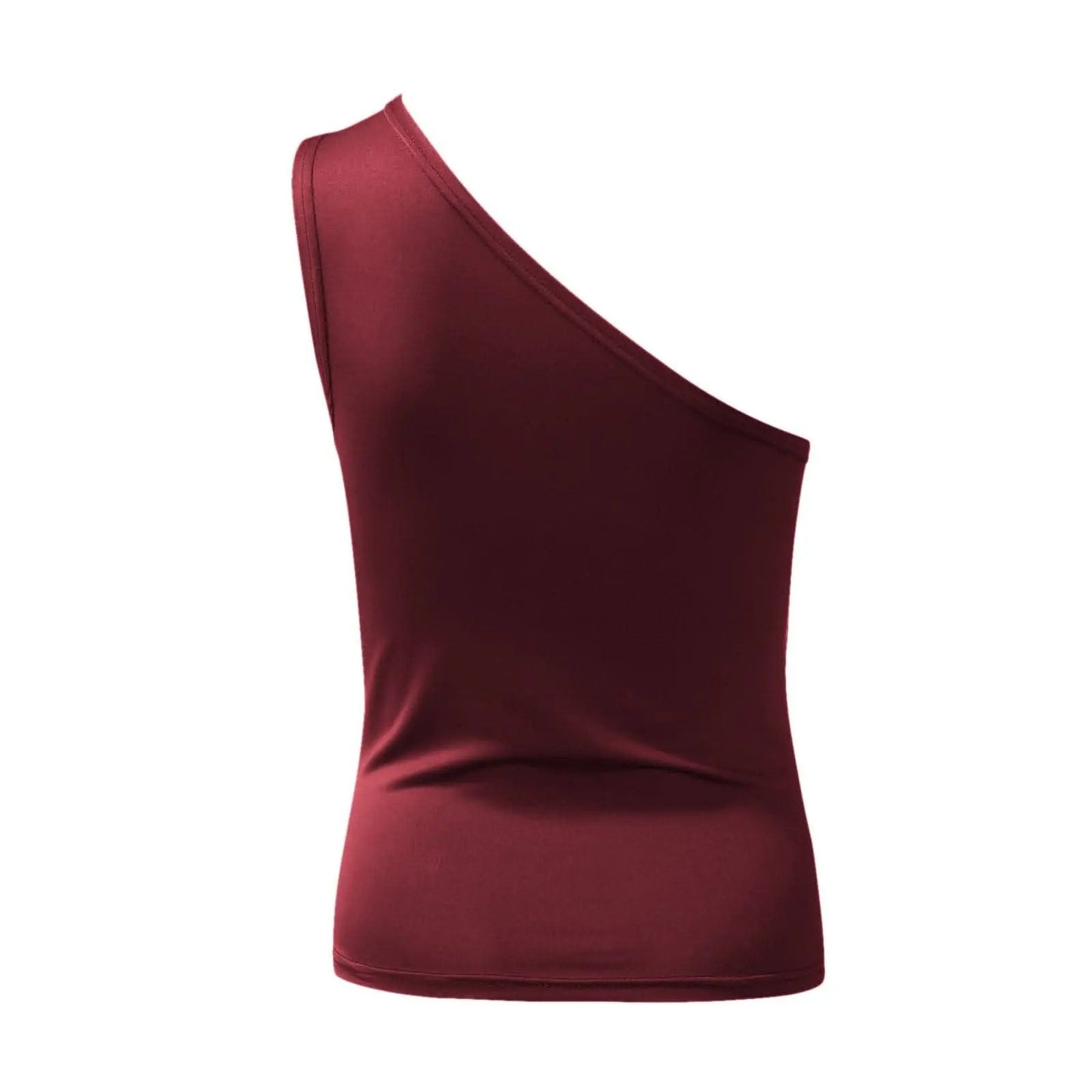 Trendsi Sheer Asymmetrical Cami Top — Modern Going Out Style