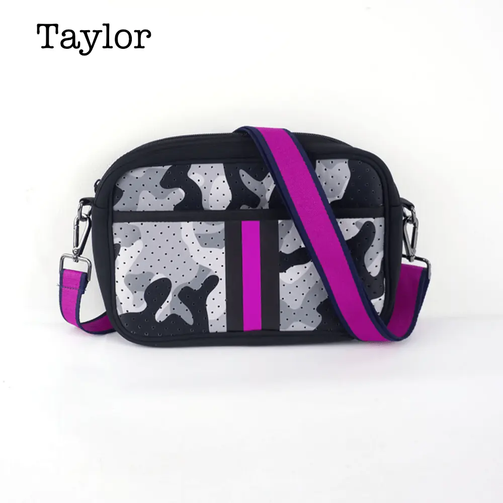 Women's Crossbody Bag Neoprene Crossbody Bag - Lightweight & Compact - Women's Travel
