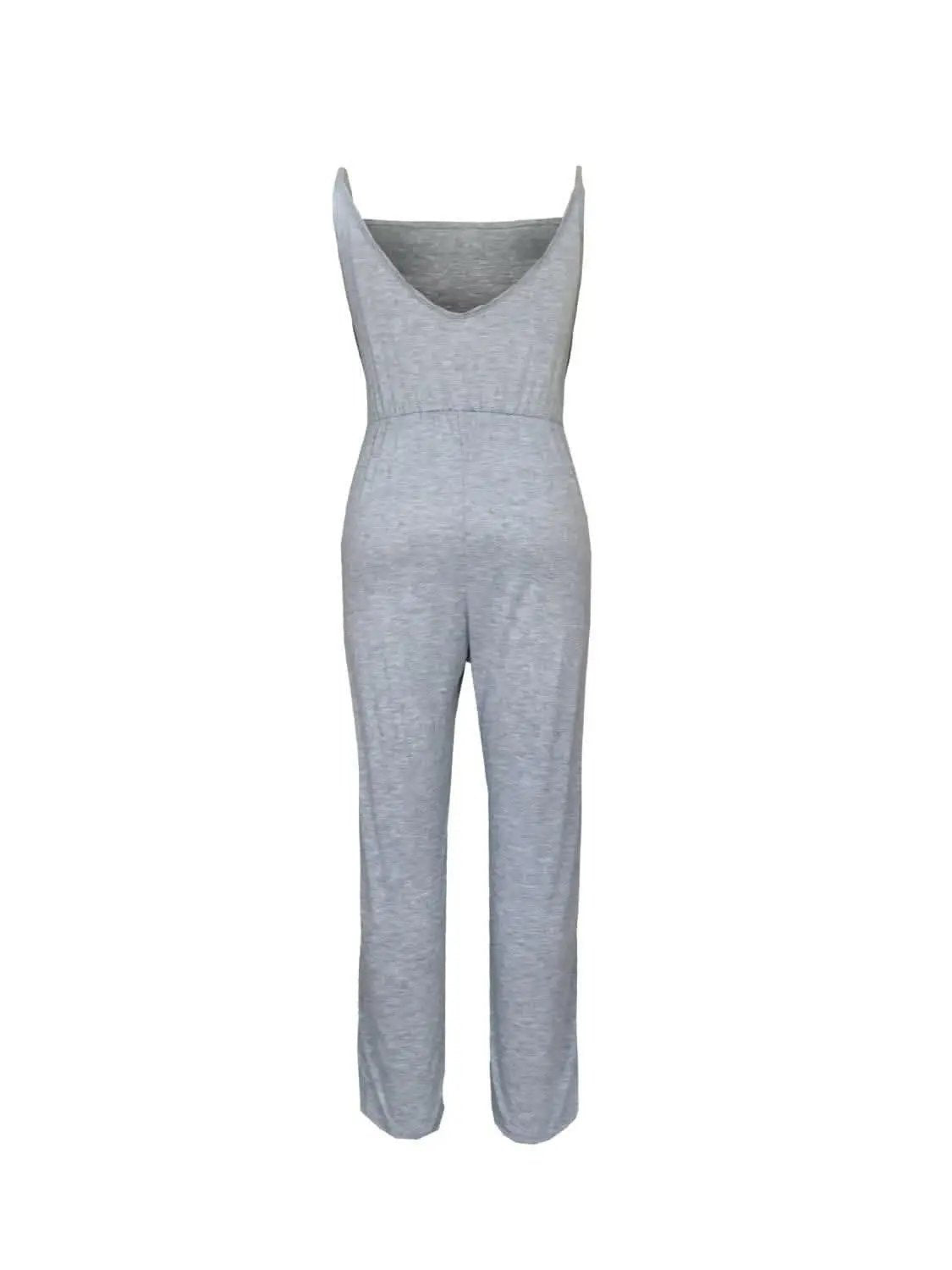 T-Shirts Trendsi just arrived - Tied strap square neck jumpsuit