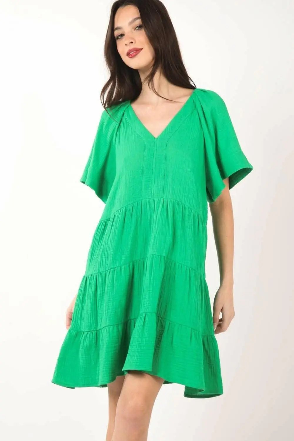 Trendsi Ruffled Tiered Elegant Party Dress for Women