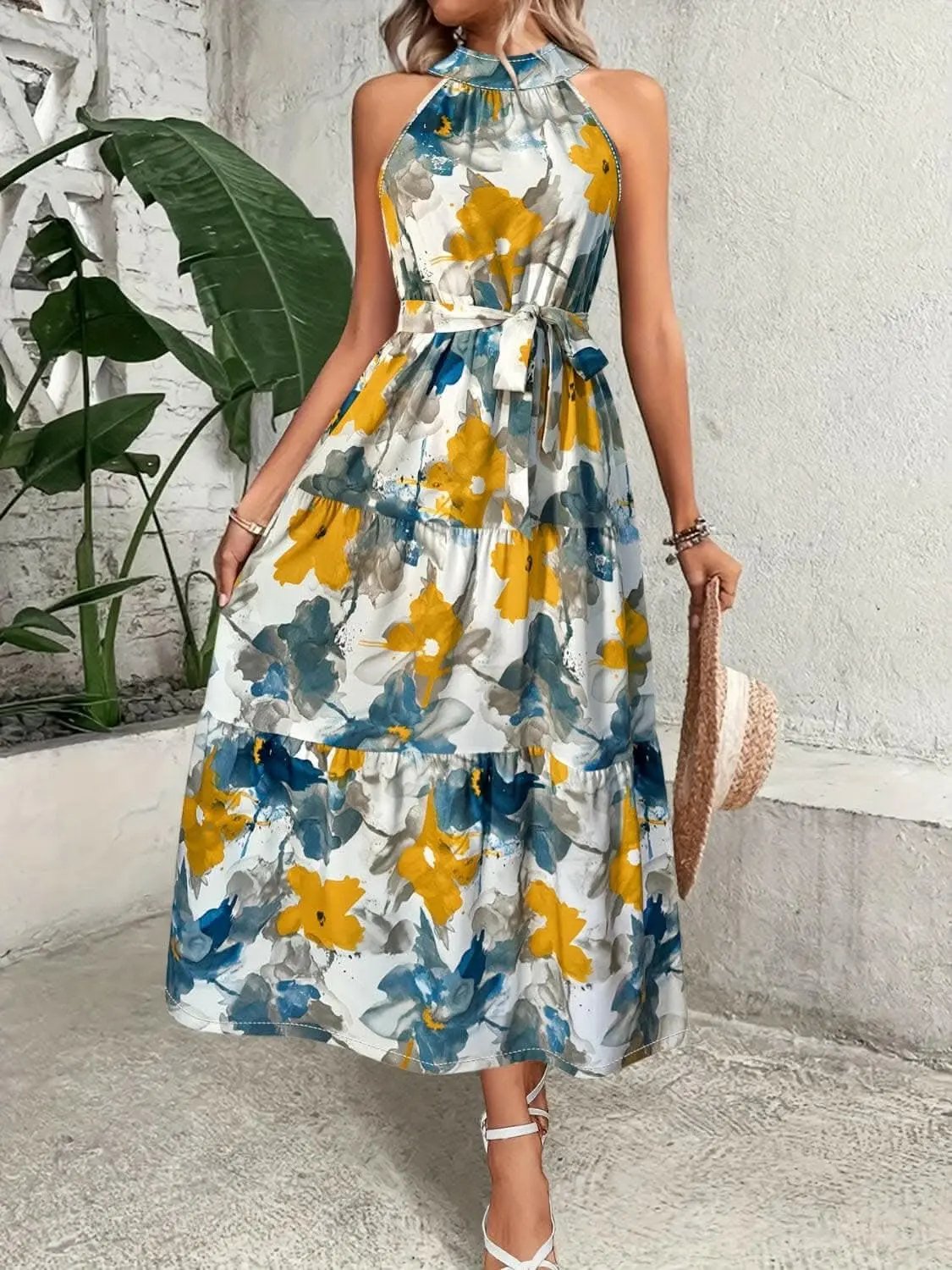 Dresses Trendsi just arrived - Tiered mock neck dress - elegant style