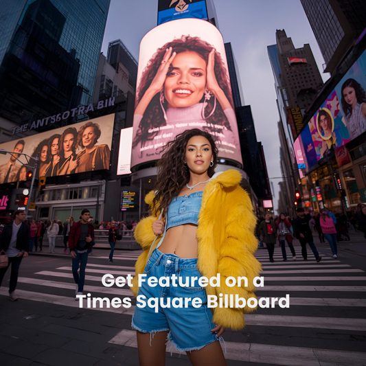 Get Featured on a Times Square Billboard (Guaranteed)