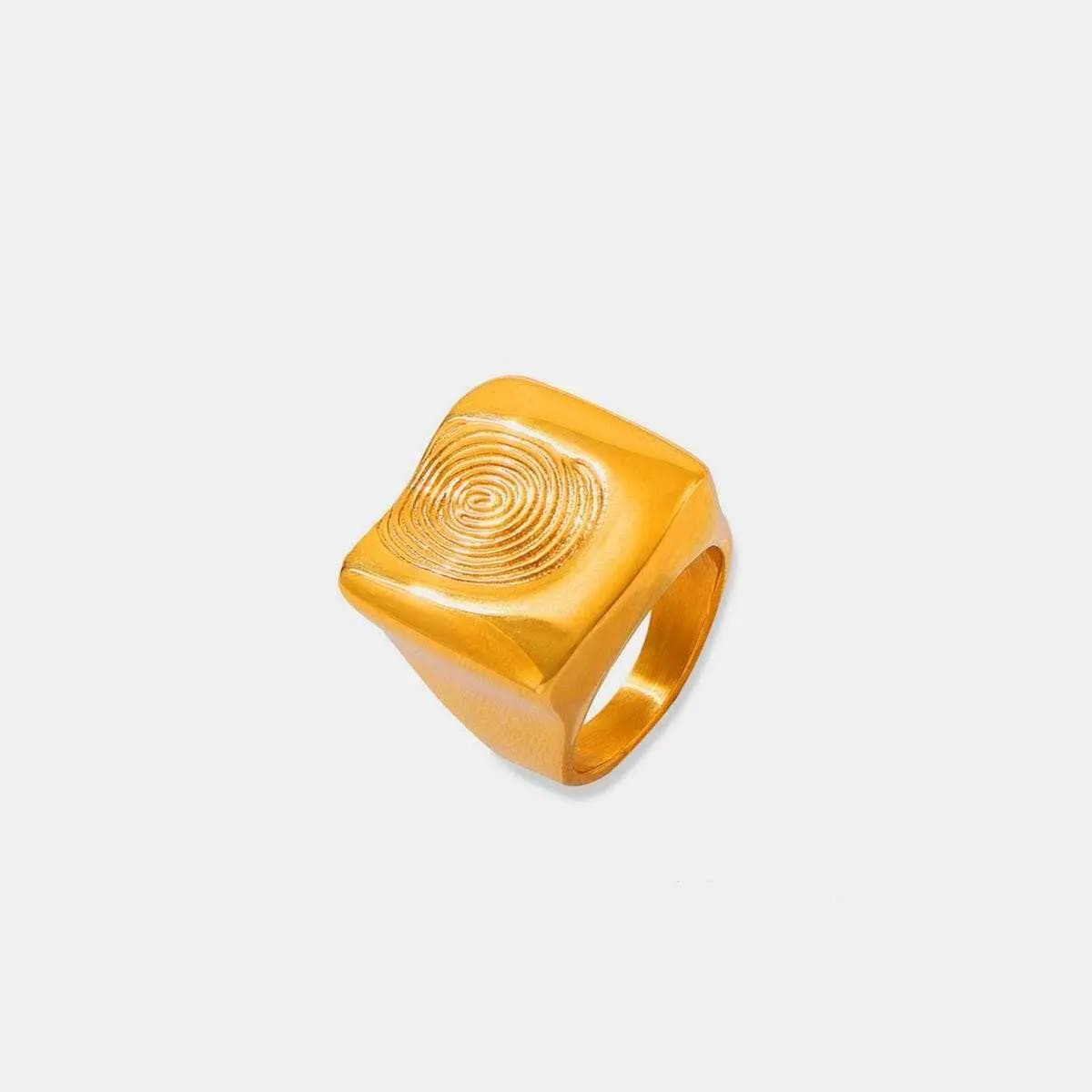 T-Shirts Trendsi just arrived - Titanium steel fingerprint ring