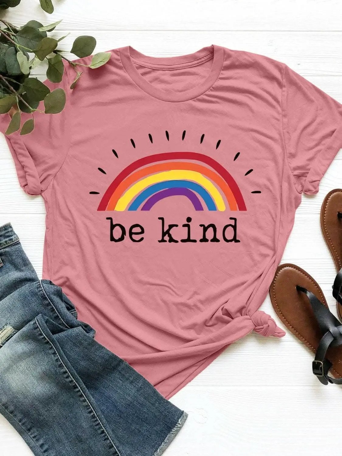 T-Shirts Trendsi Trendy graphic t-shirt for women