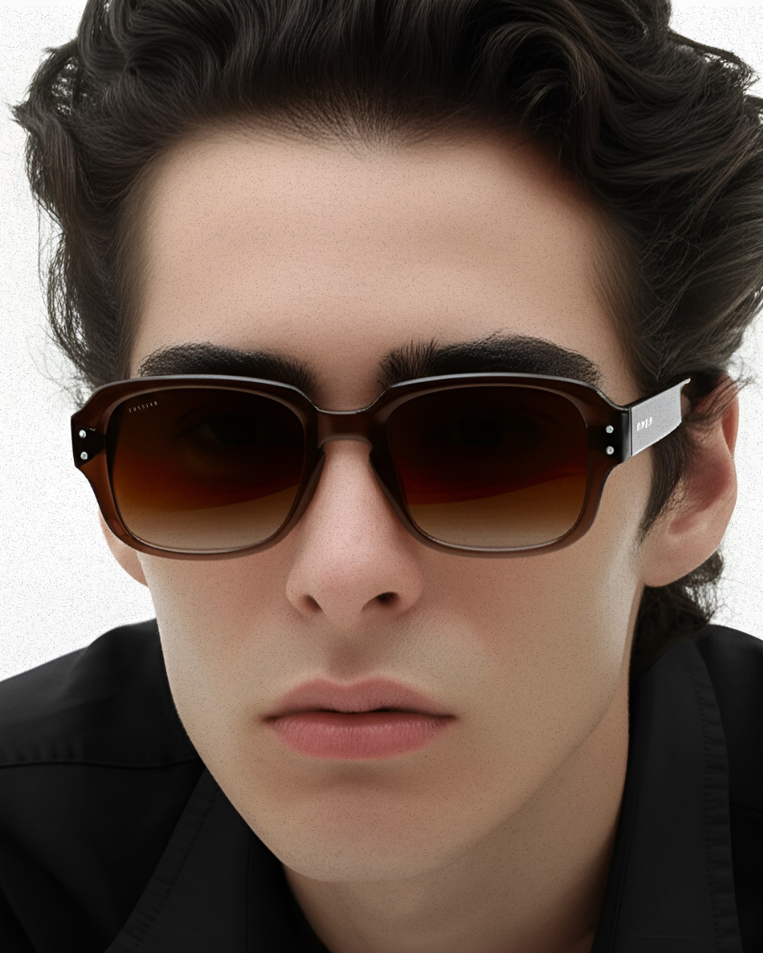 Mas 50mm Soft Edge Sunglasses | Brown