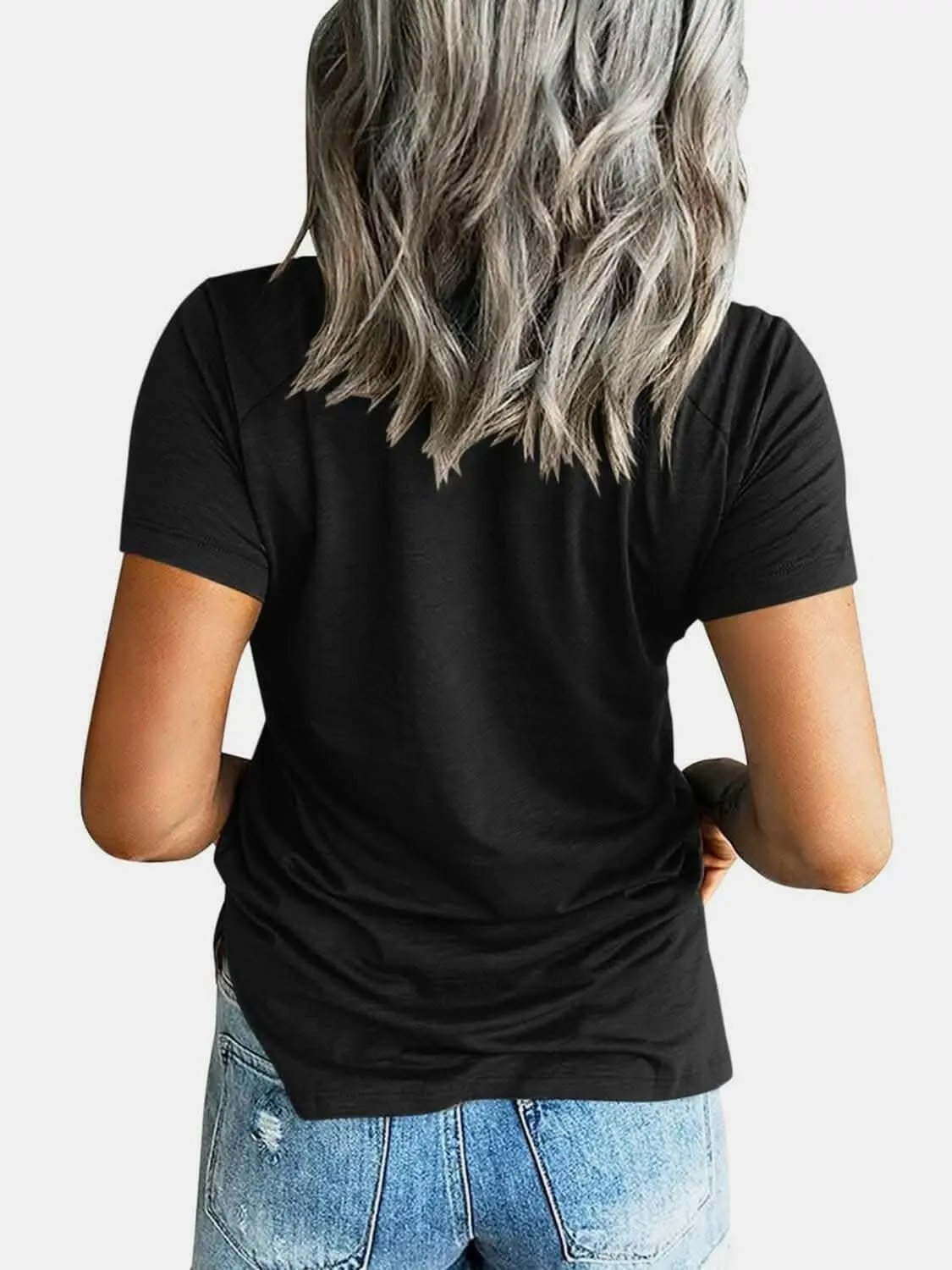 T-Shirts Trendsi just arrived - V-neck tee with pockets - comfy fit