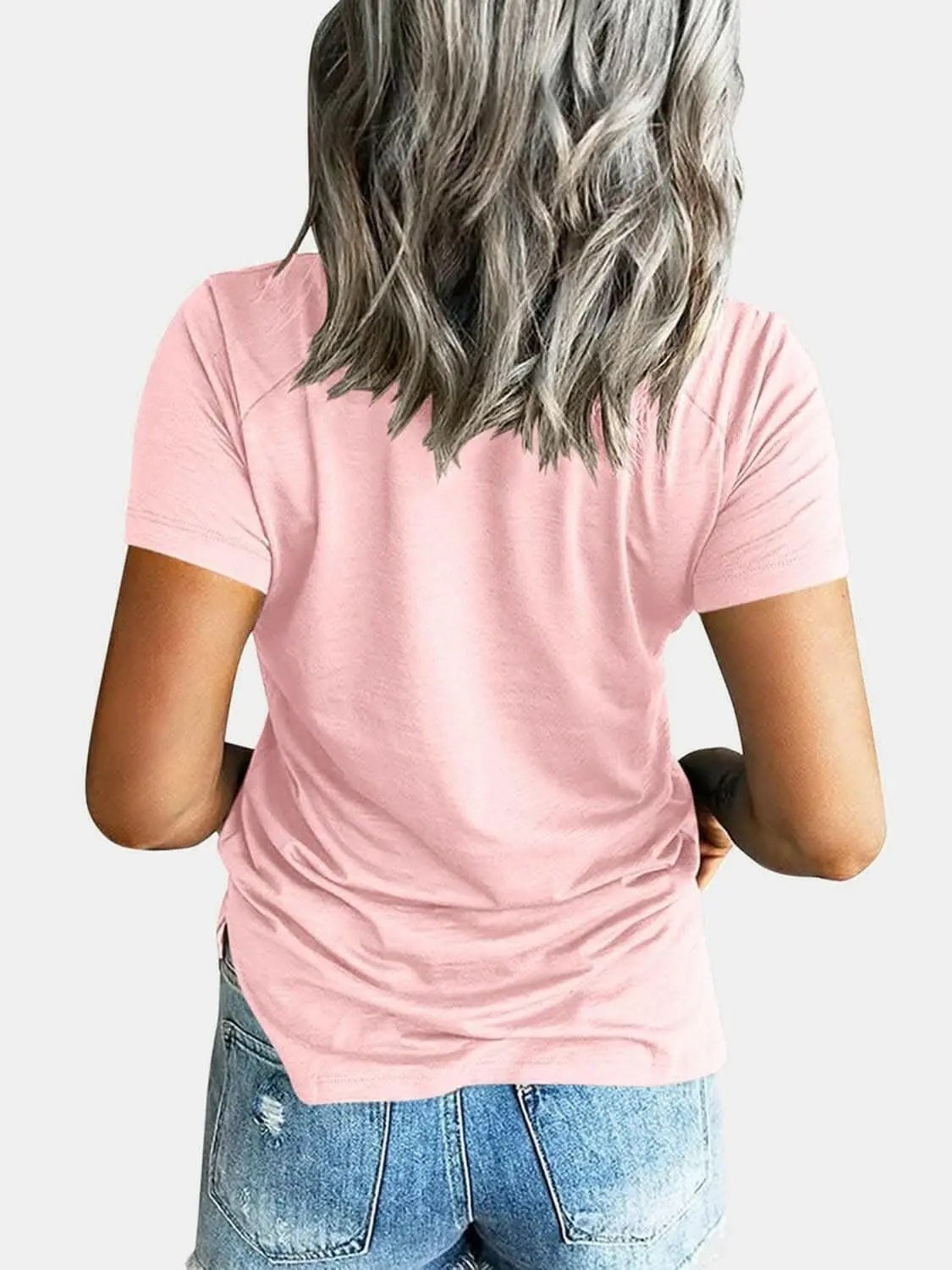 T-Shirts Trendsi just arrived - V-neck tee with pockets - comfy fit