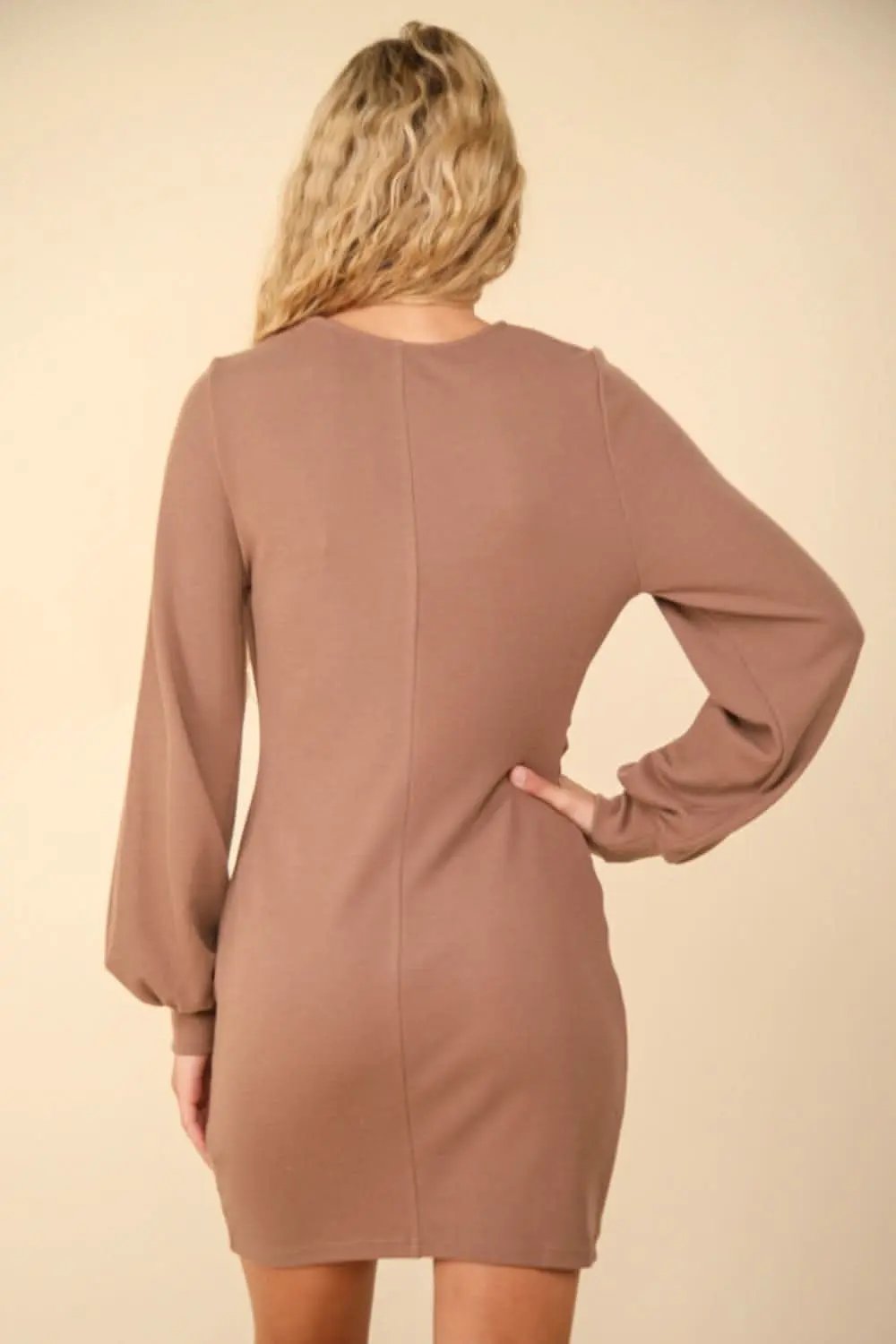 Bodycon Mini Dress Bodycon Dress - Ruched Figure-Hugging - Party Mini