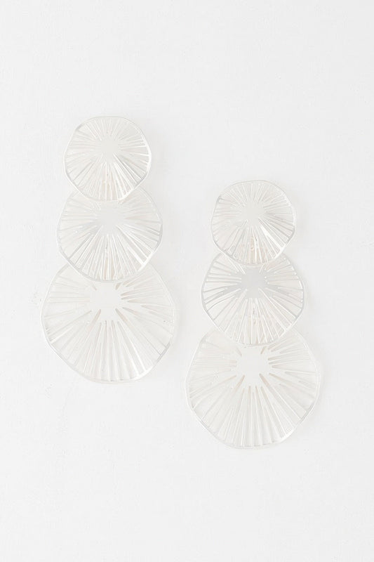 Triple Lemon Drop Earrings