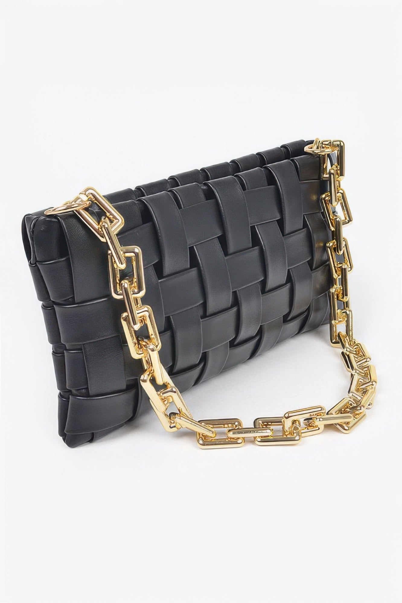 Braided Chain Crossbody Bag