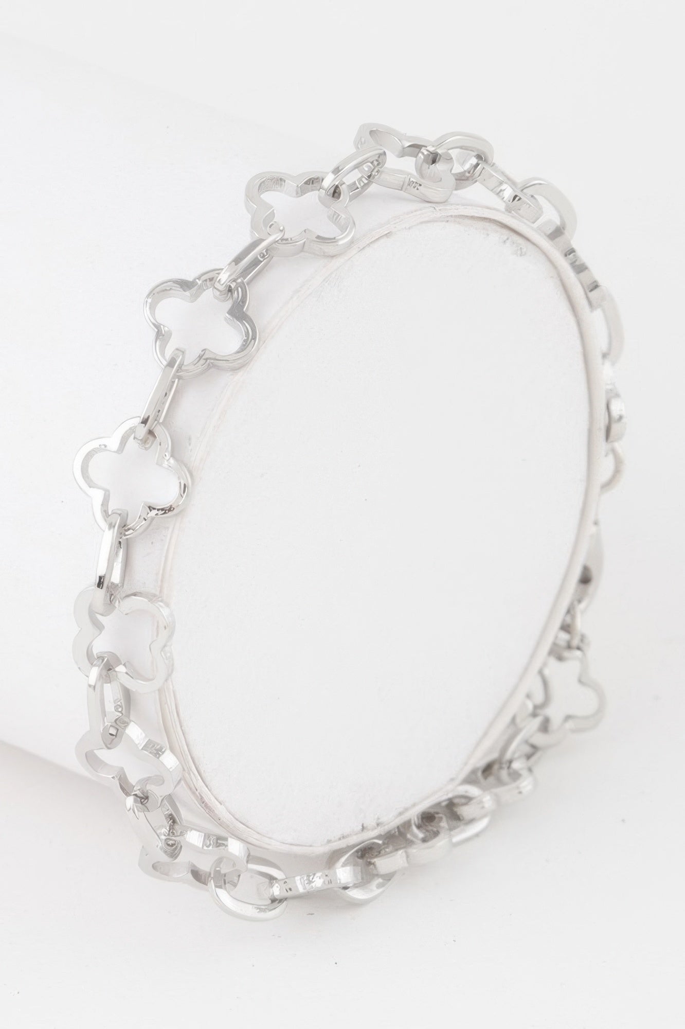 Clover Link Chain Bracelet