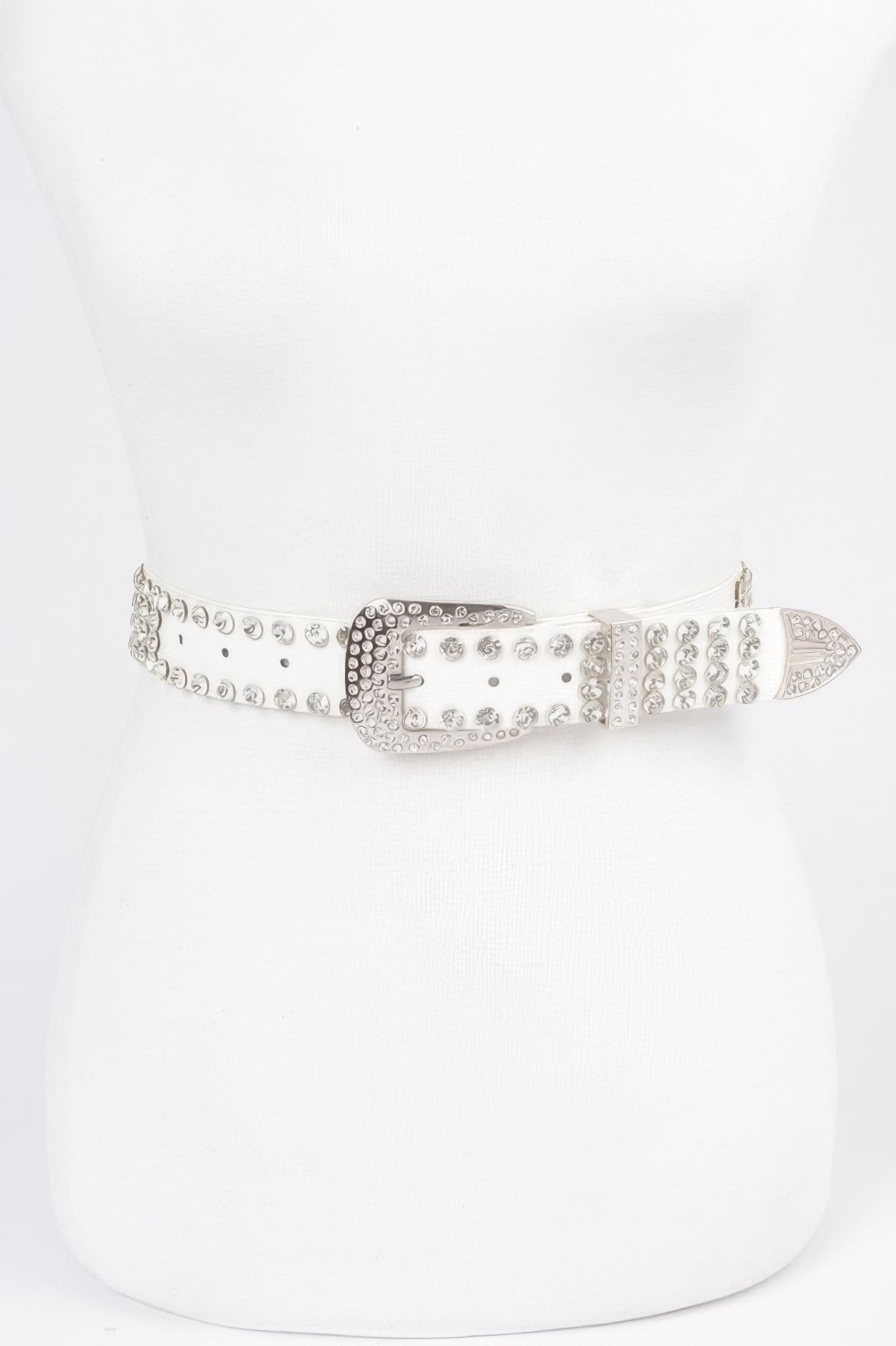 Rhinestone Multi Metal Belt