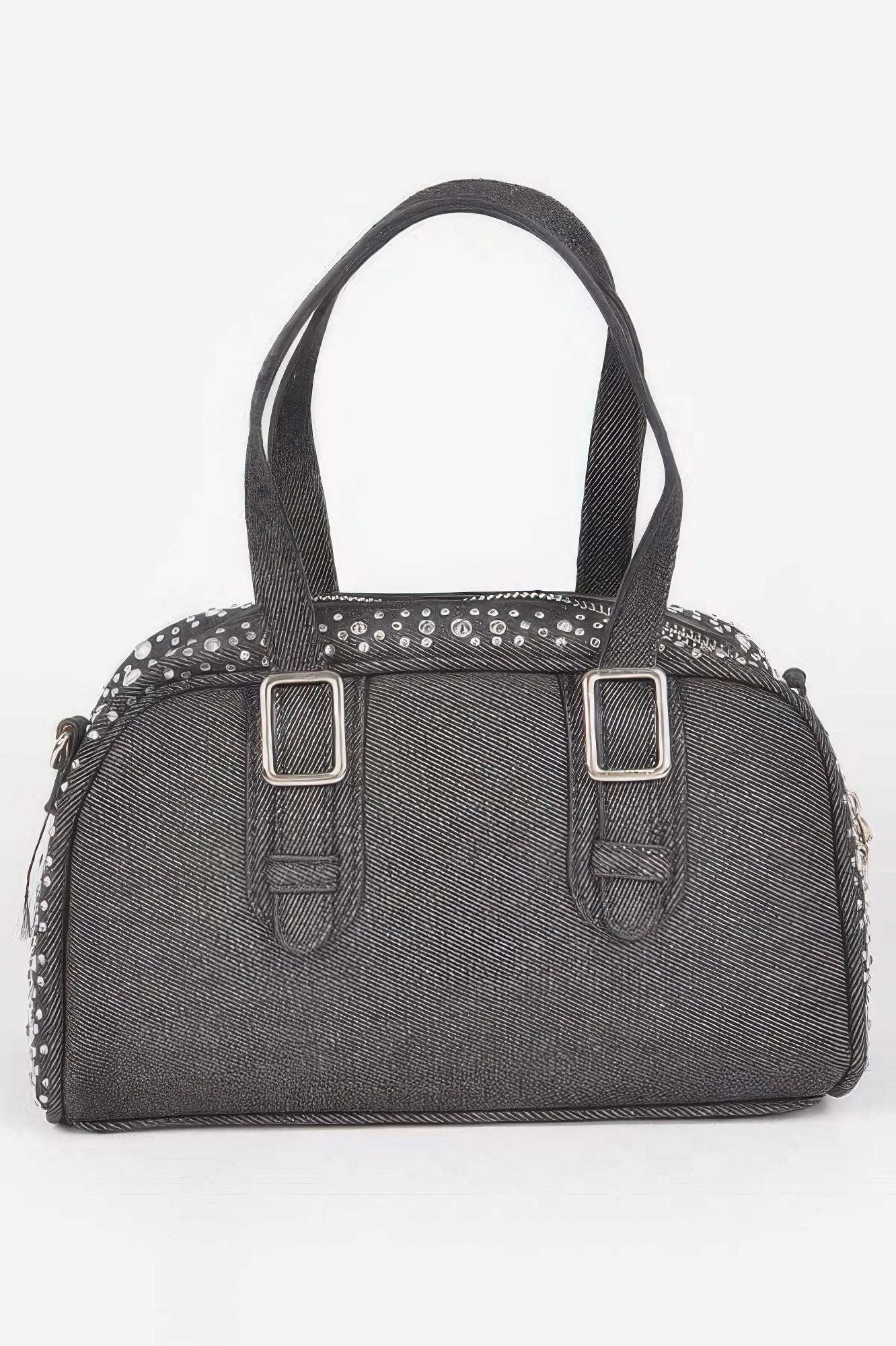 Denim Hot Fix Crossbody Bag