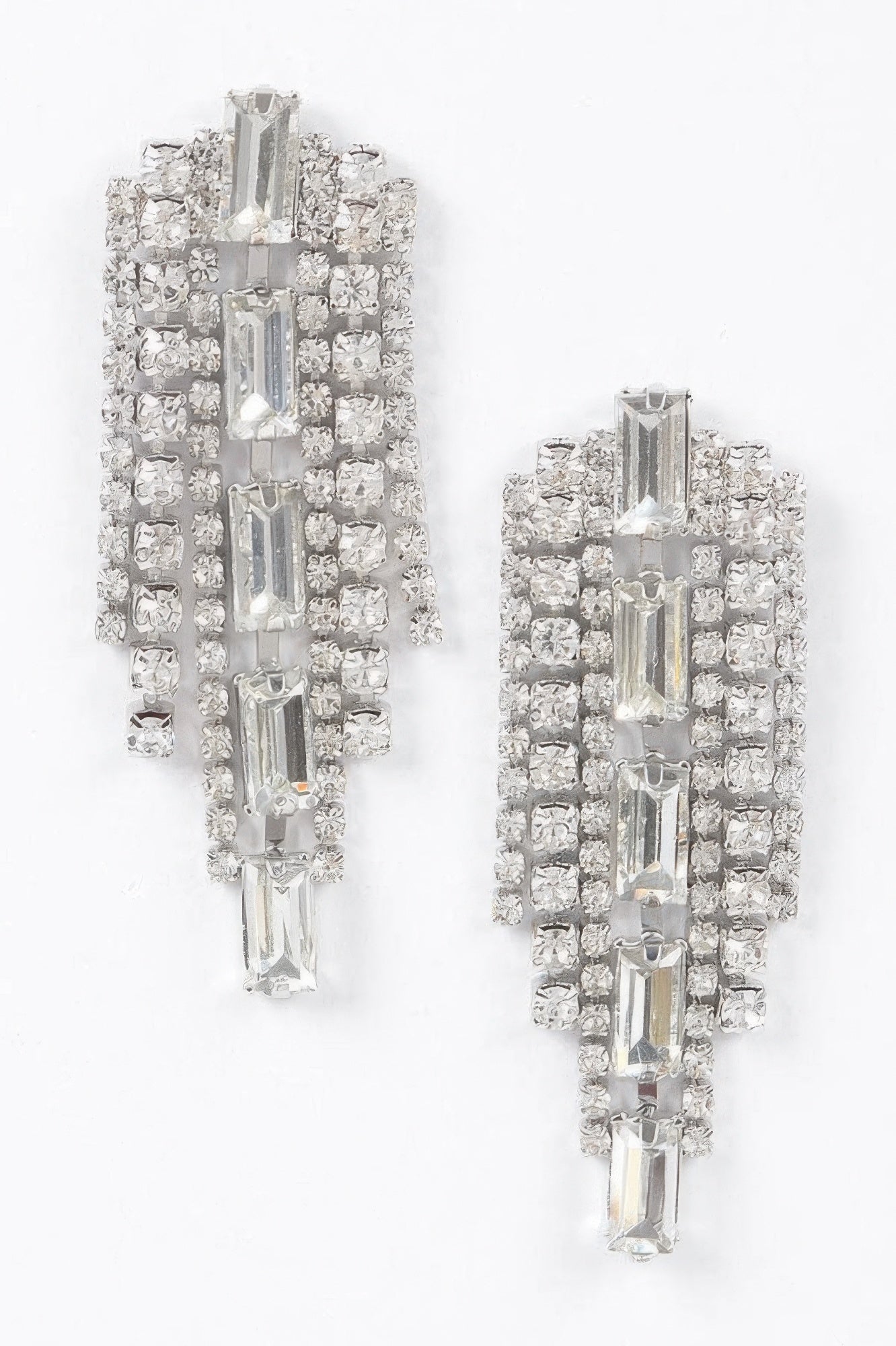 Multi Shape Rhinestone Earring