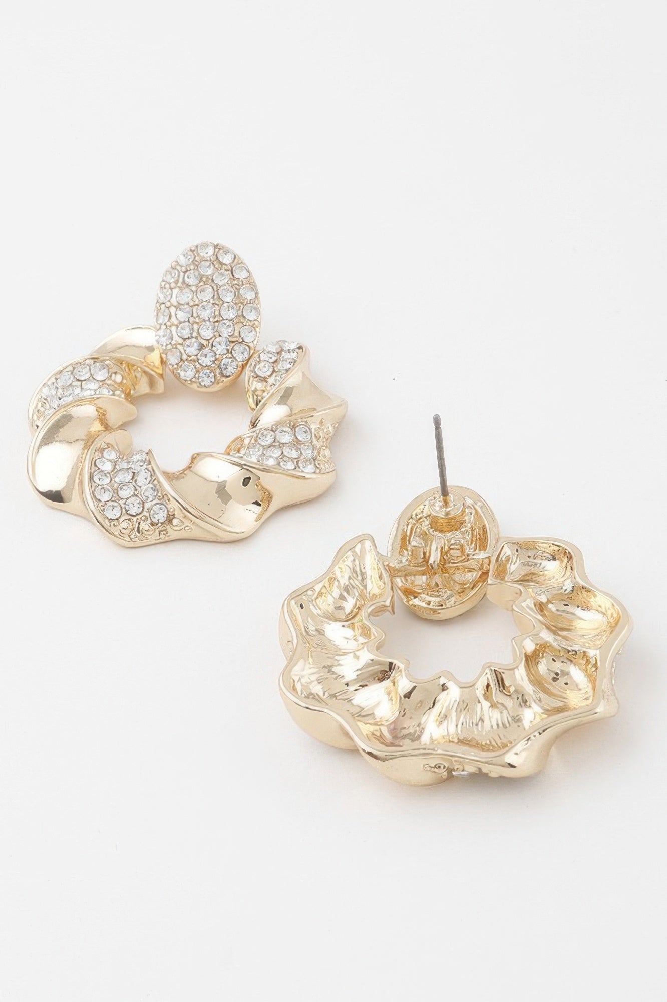 Twisted Jewel Wreath Earrings