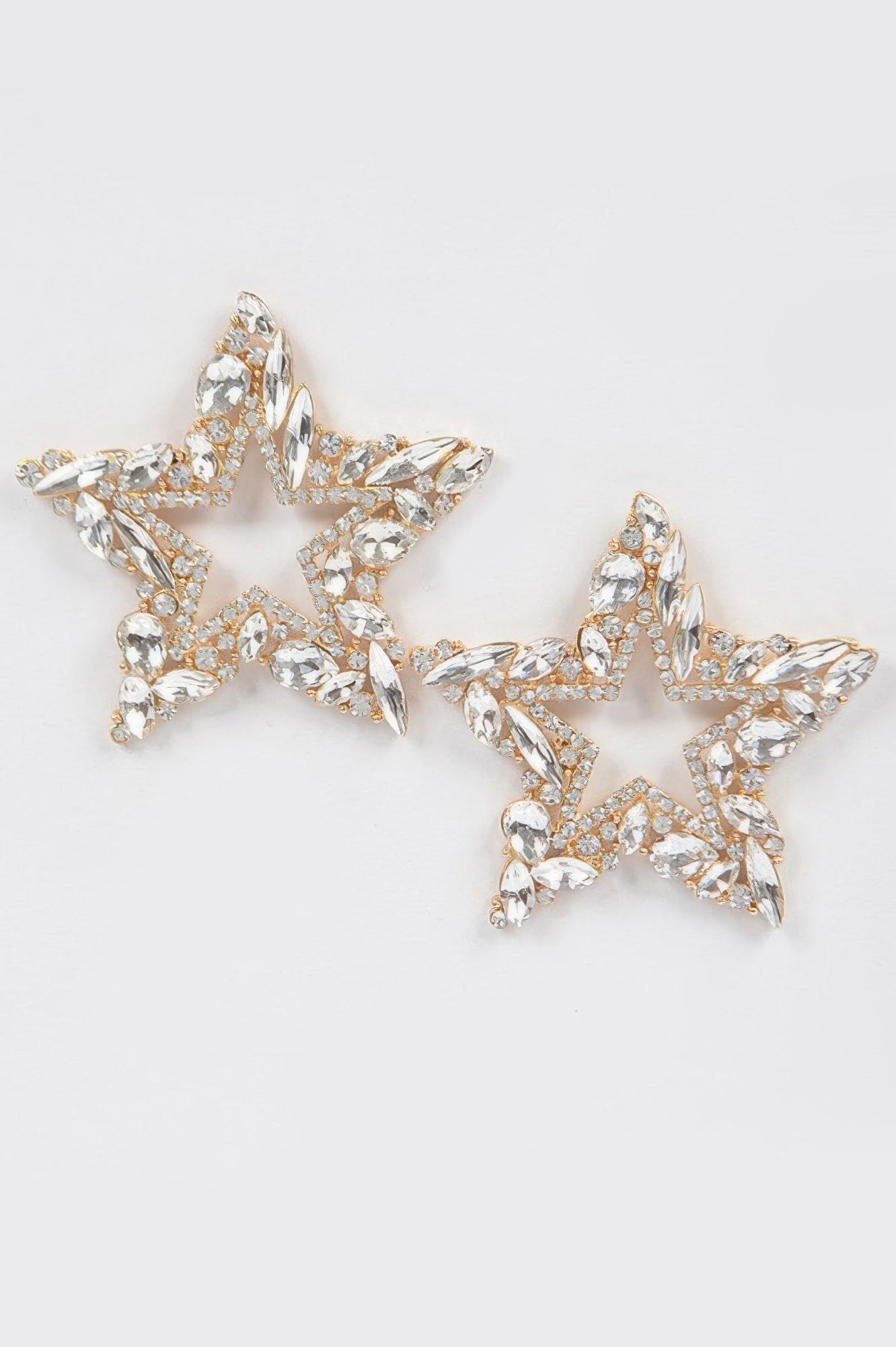 Rhinestone Star Earrings