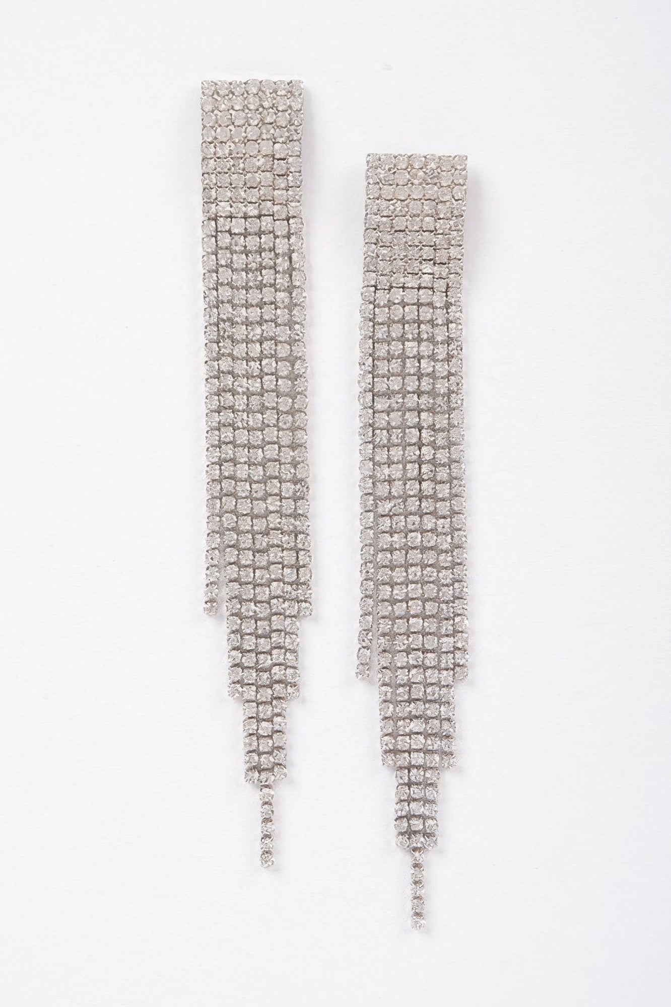 Formal Rhinestone Unique Design Earrings