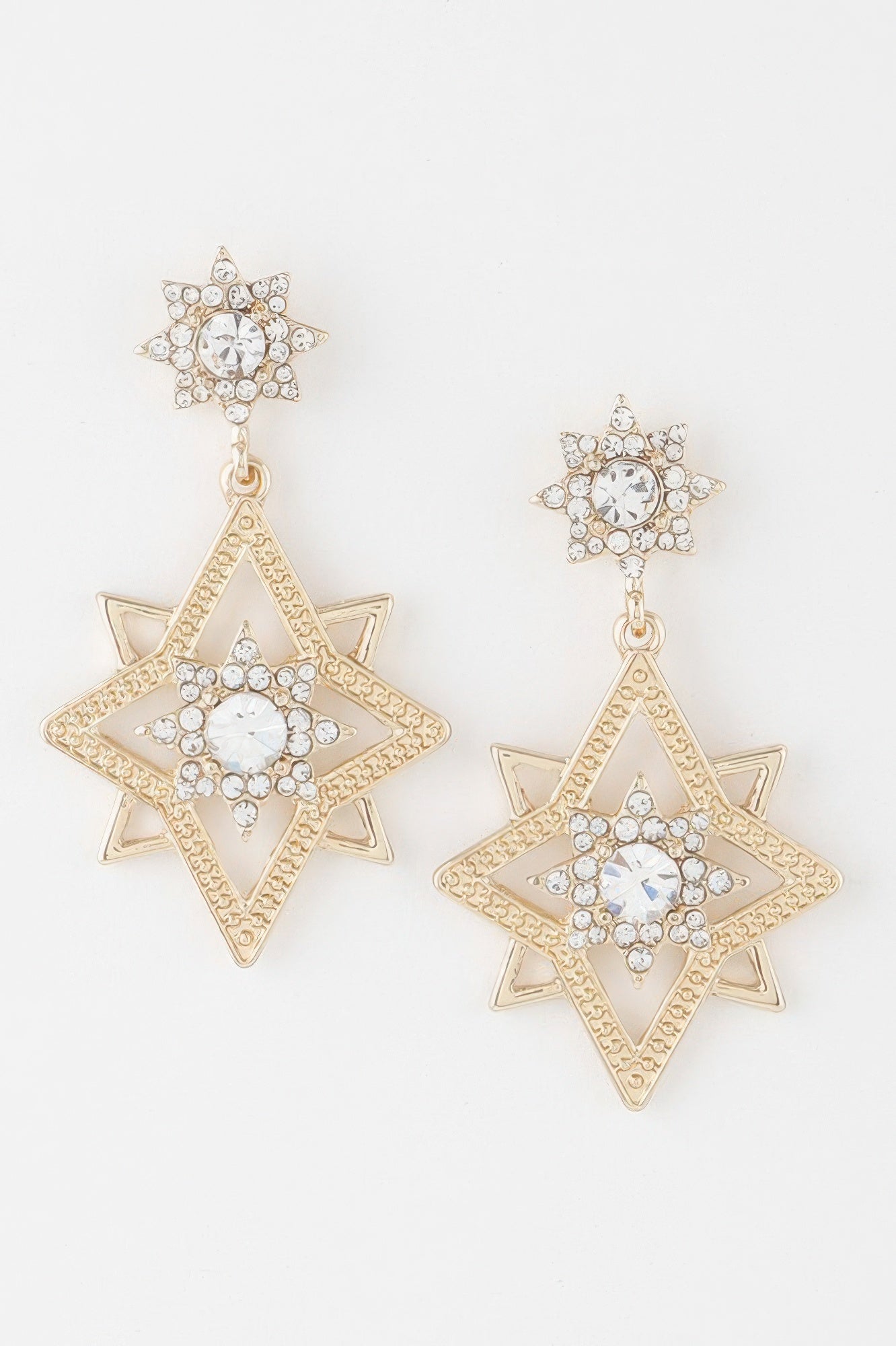 Shining Star Dangle Earrings