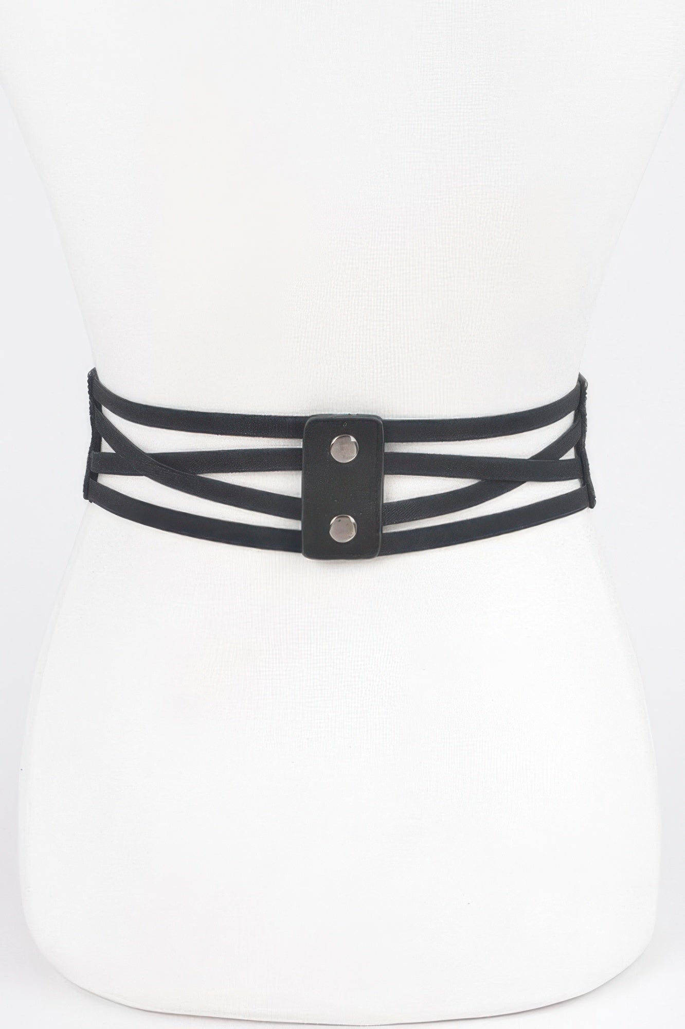 Rhinestone Corset Elastic Belt