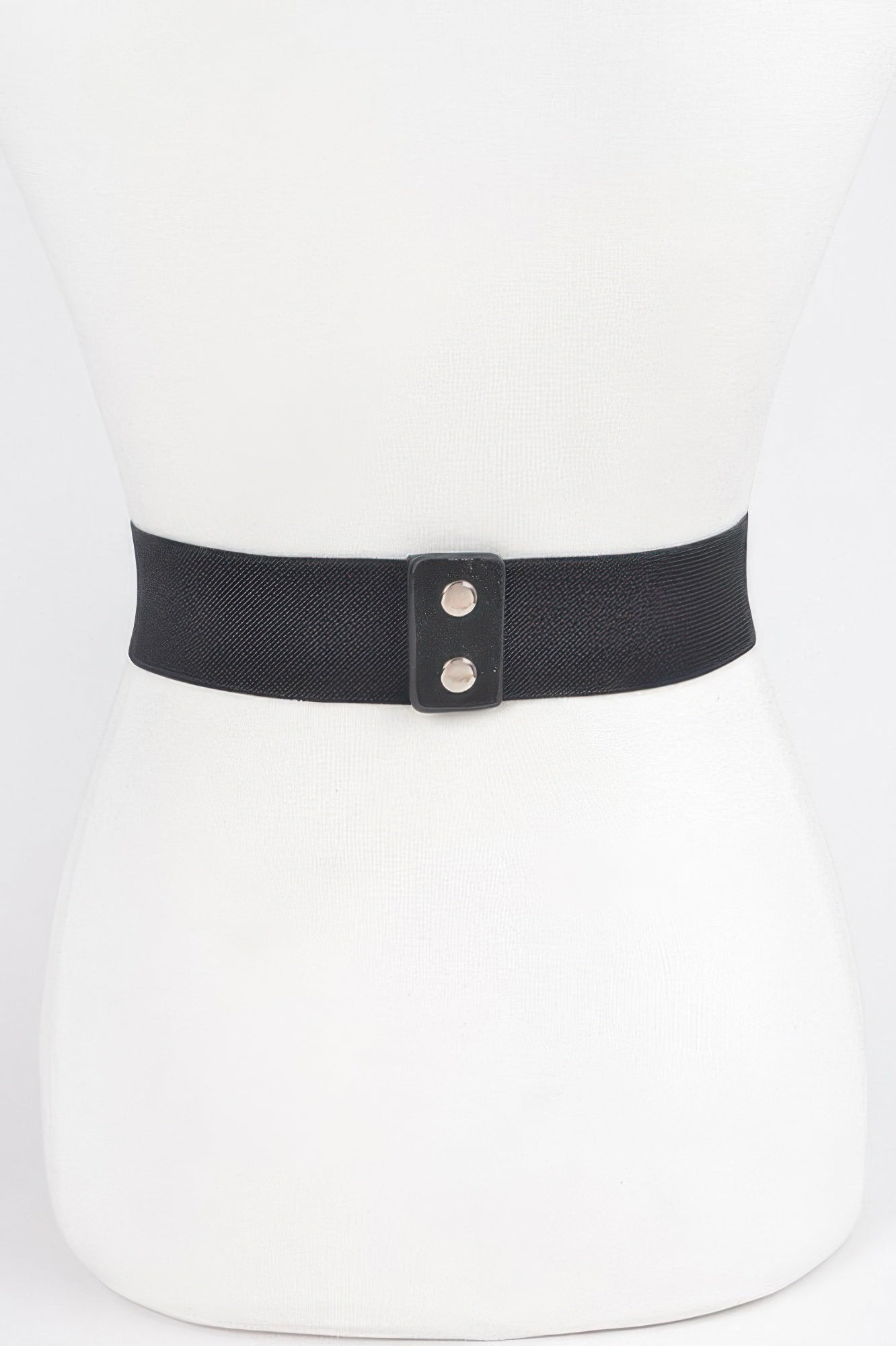 Multi Rhinestone Plus Size Elastic Belt