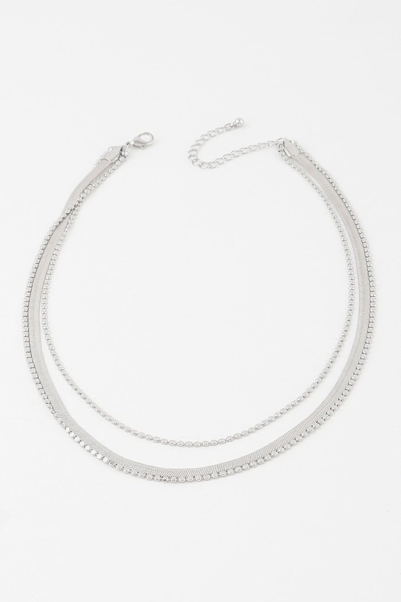 Triple Snake Chain Necklace