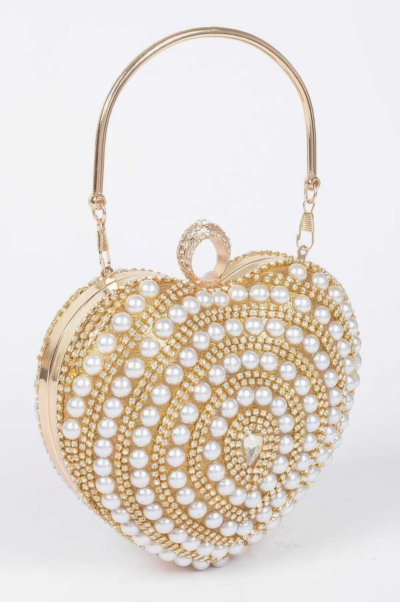 Heart Shape Party Clutch