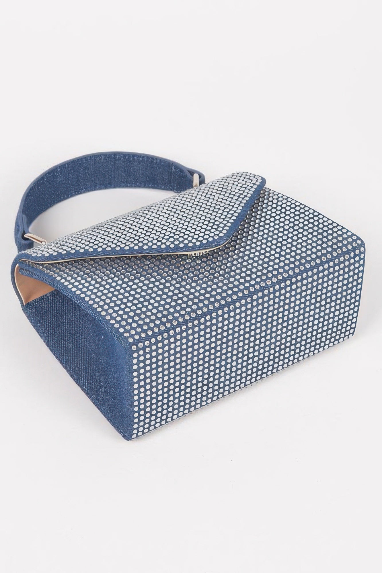 Hot Fix Stone Top Handle Bag