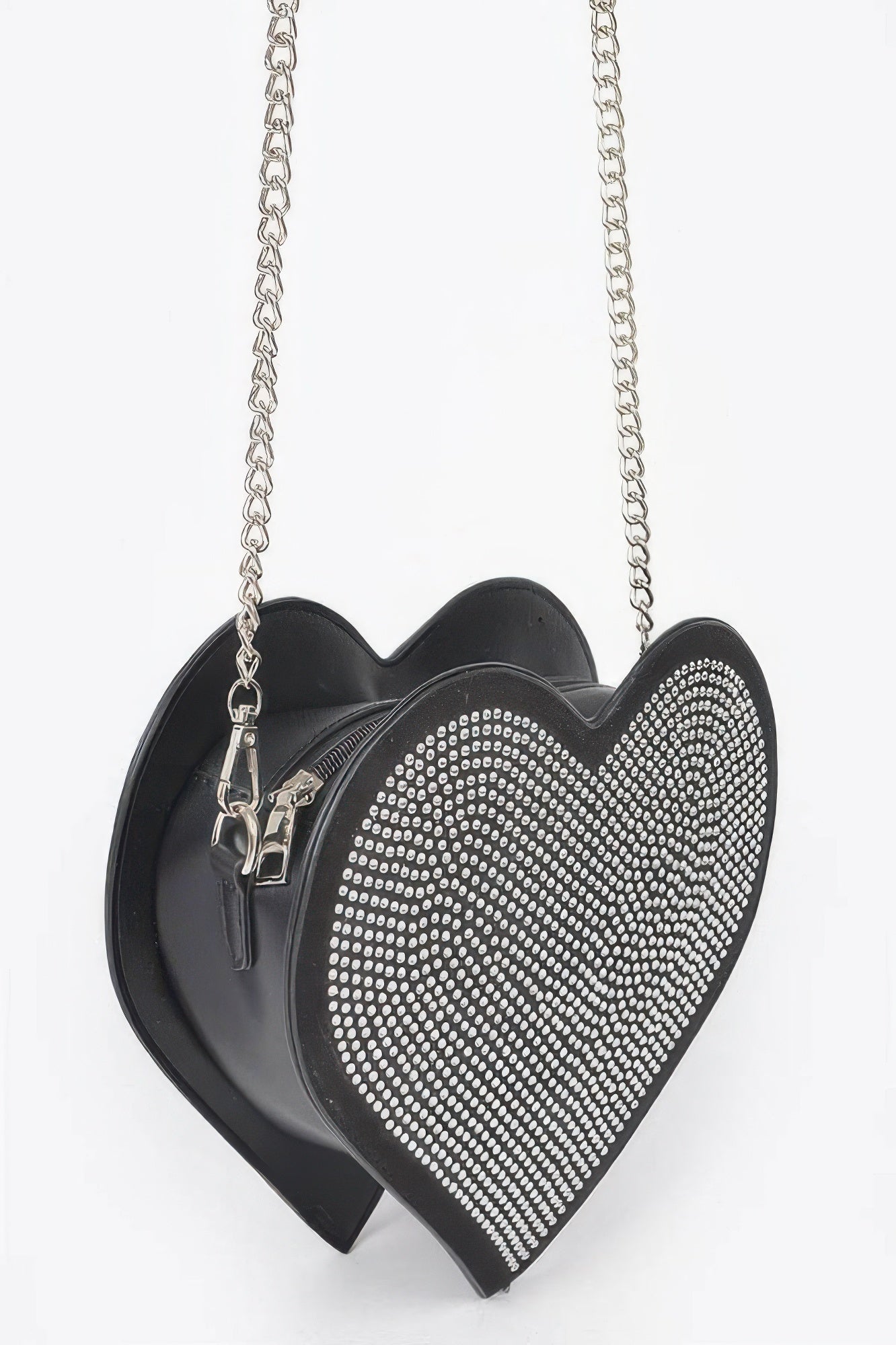 Hot Fix Heart Shape Bag