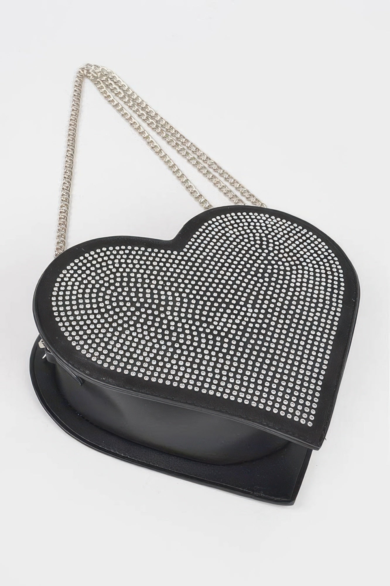 Hot Fix Heart Shape Bag