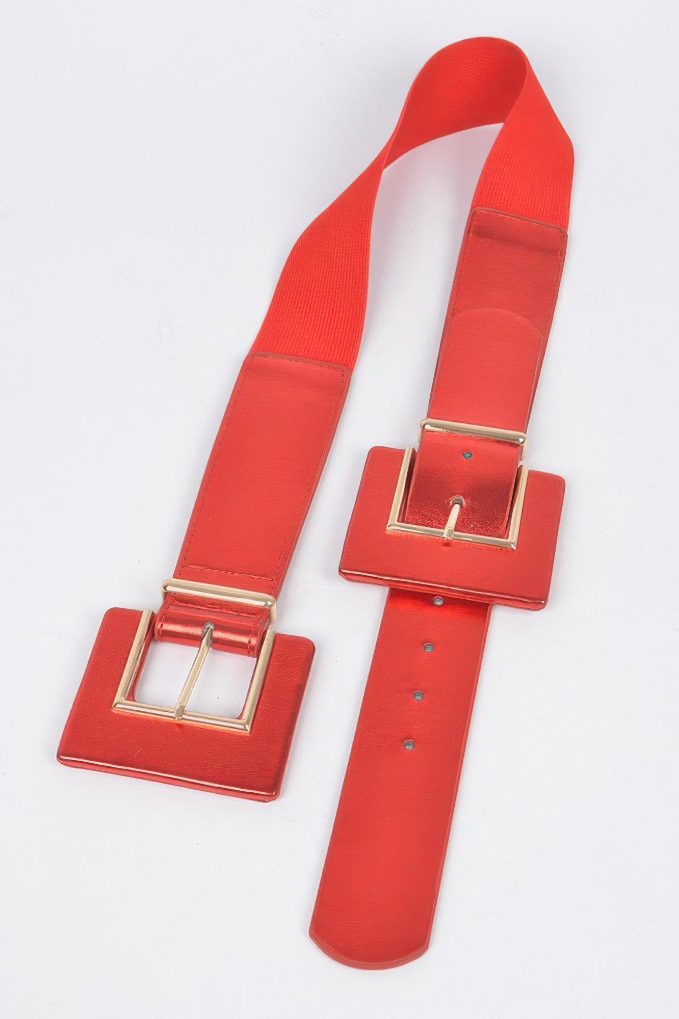 Two Buckle Elastic Belt
