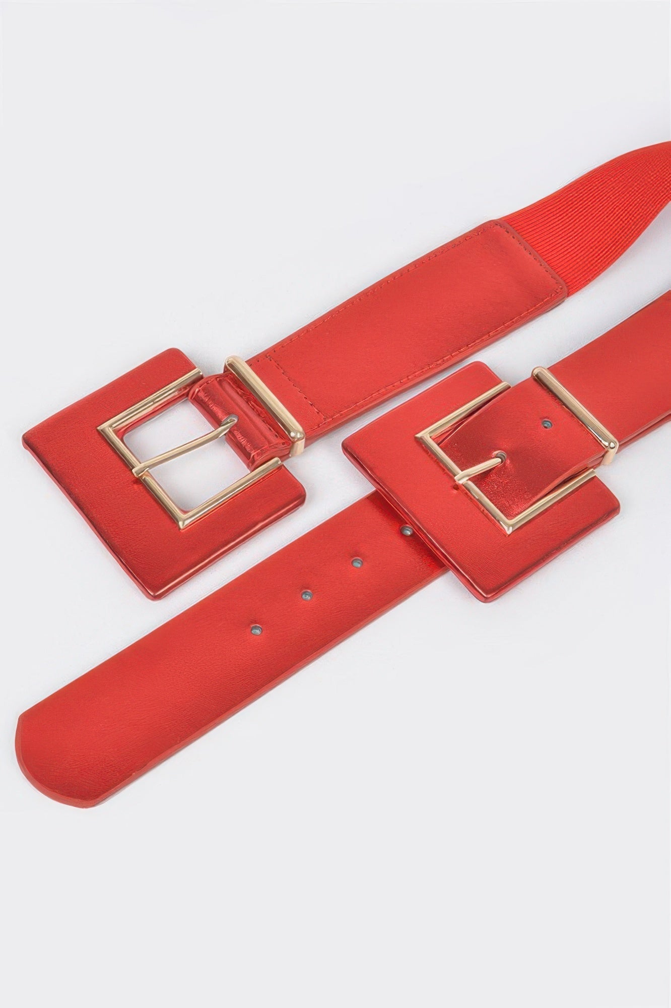 Two Buckle Elastic Belt