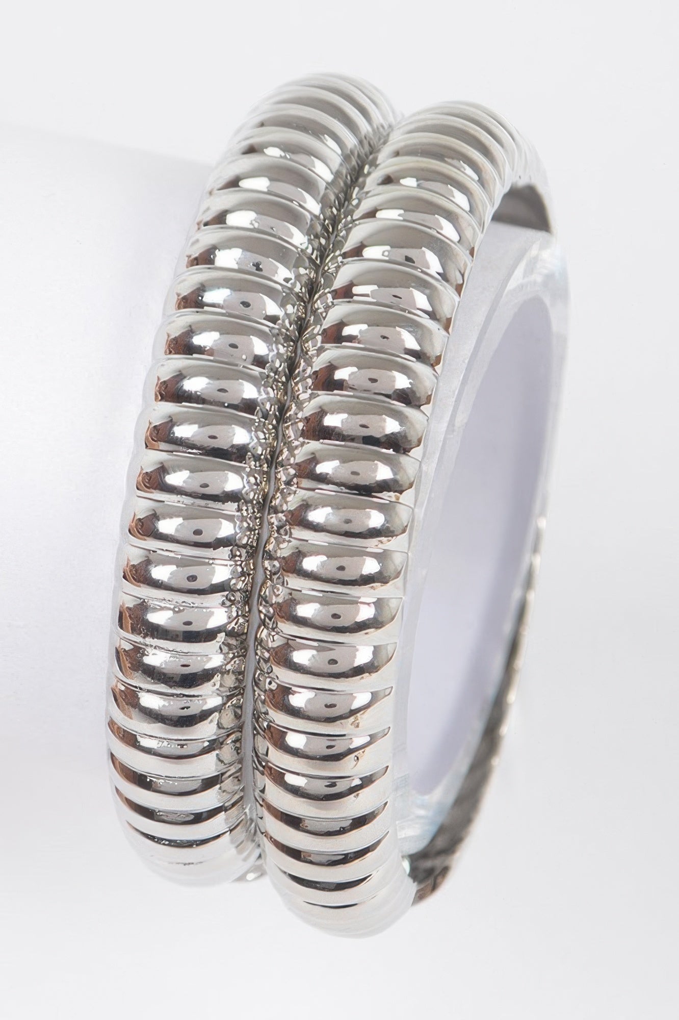 Two Pieces Set Metal Bangle