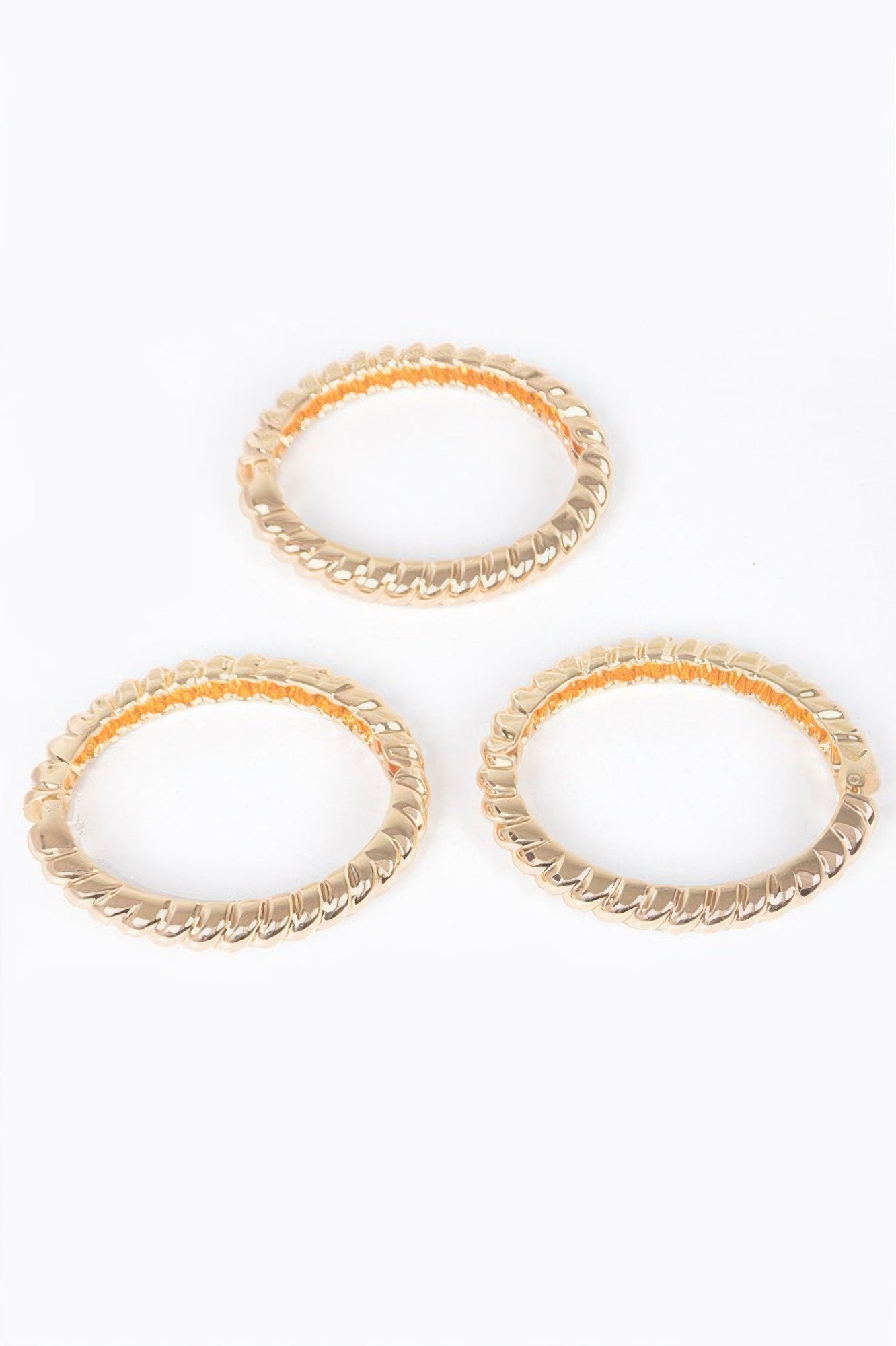 Three Pieces Set Metal Bangle