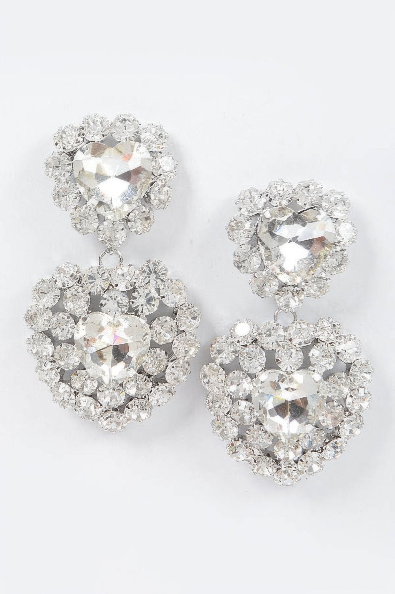 Heart Shape Stone Earring