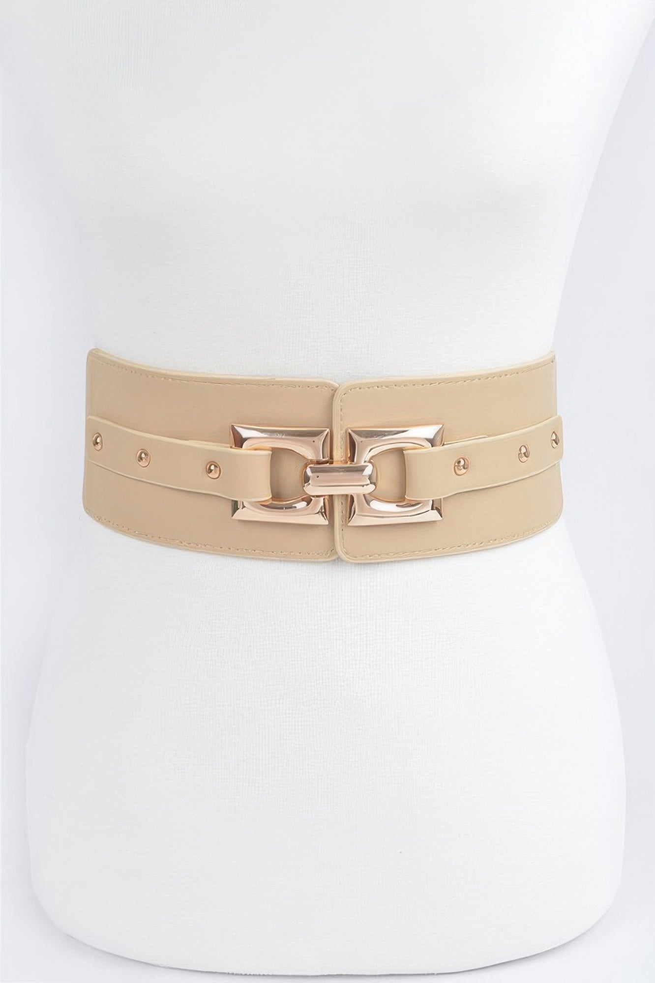 Metal Buckle Elastic Belt