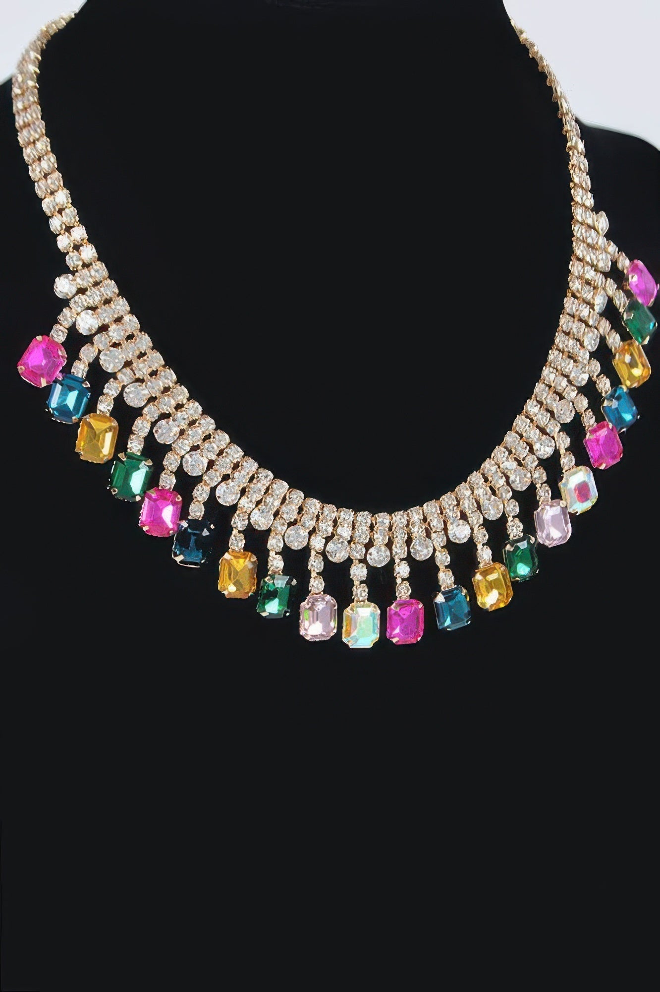Rhinestone Choker