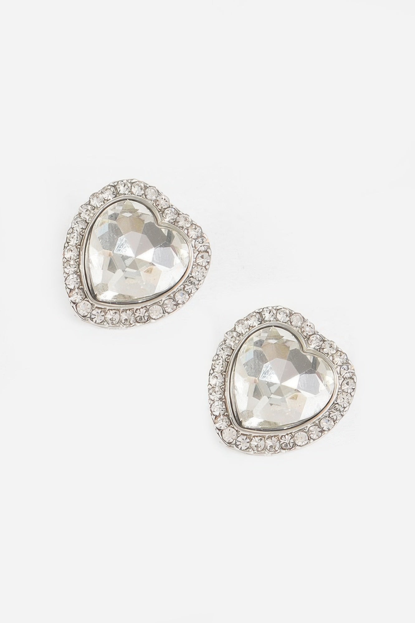 Heart Shape Stone Earring
