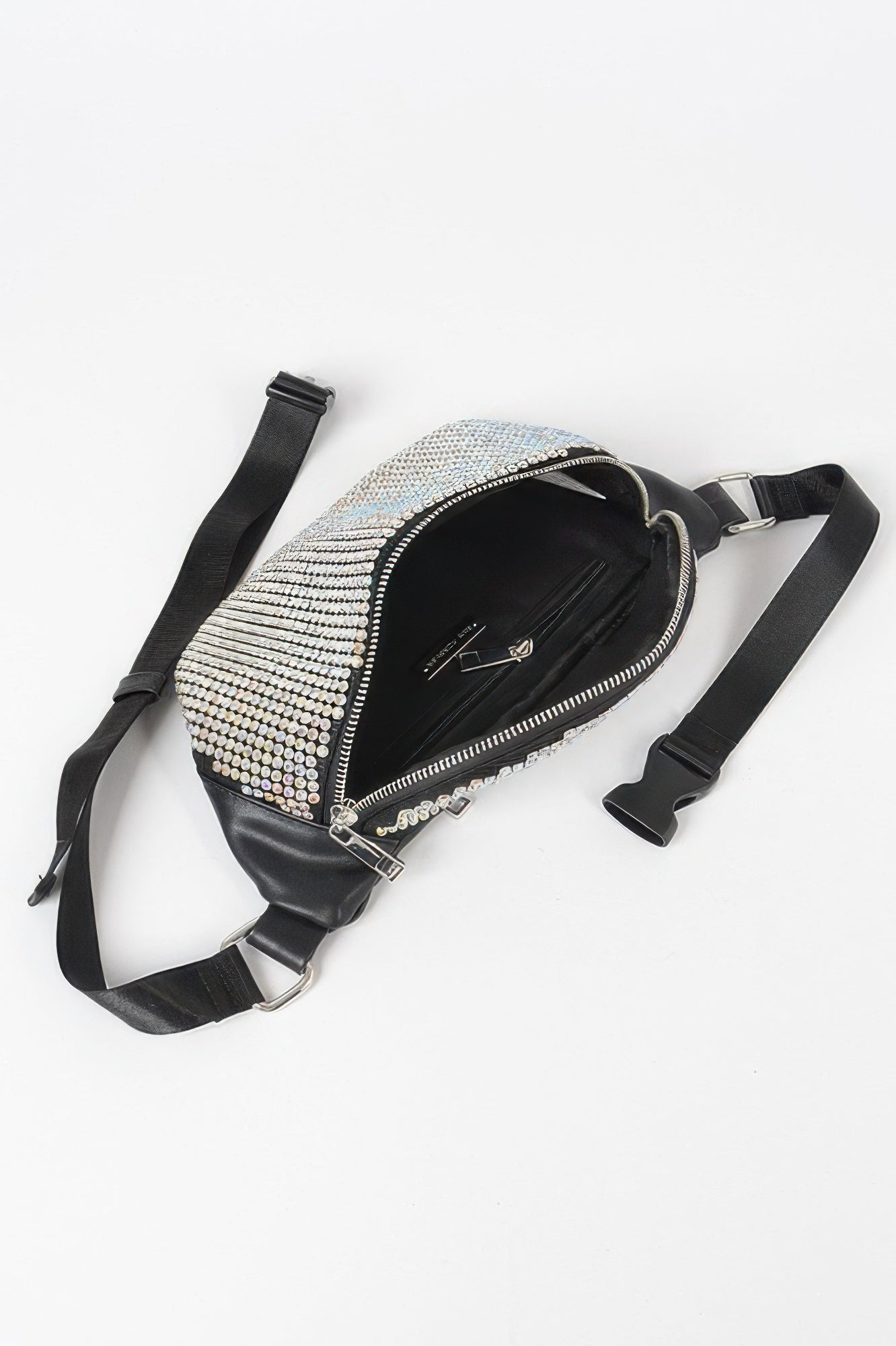 Rhinestone Mesh Fanny Pack