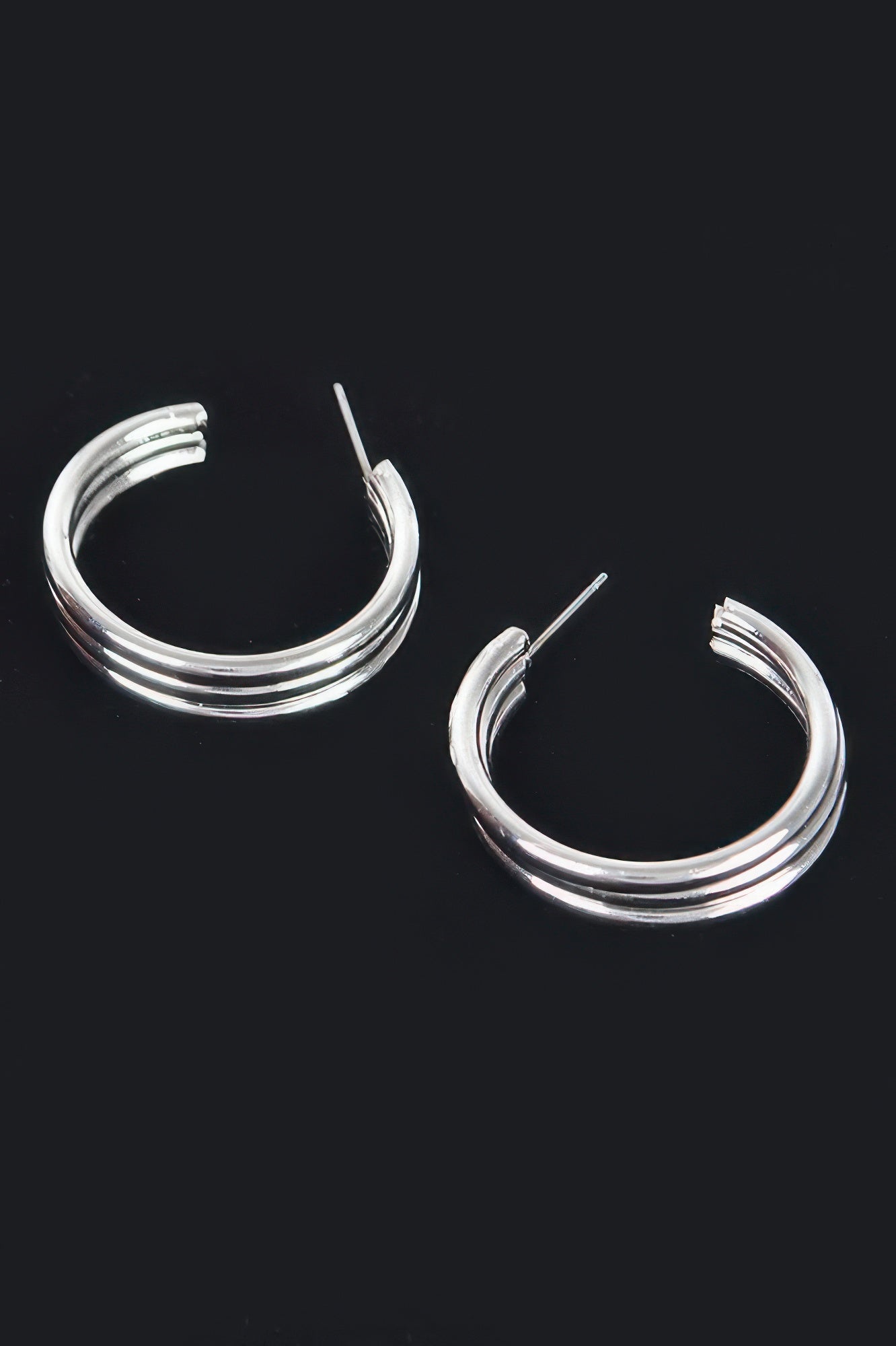 Triple Hoop Earring