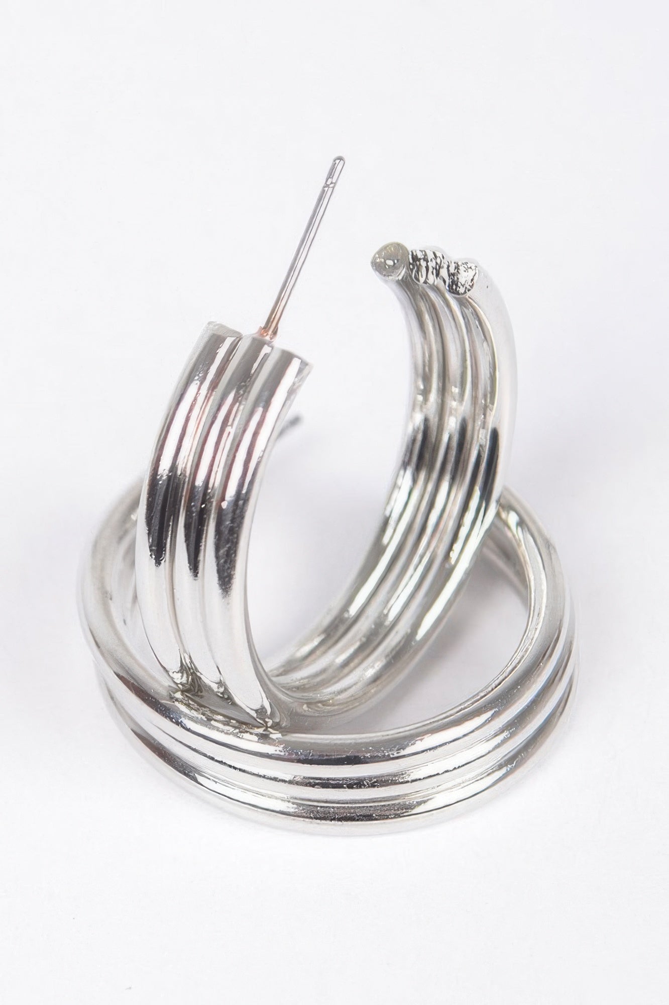 Triple Hoop Earring