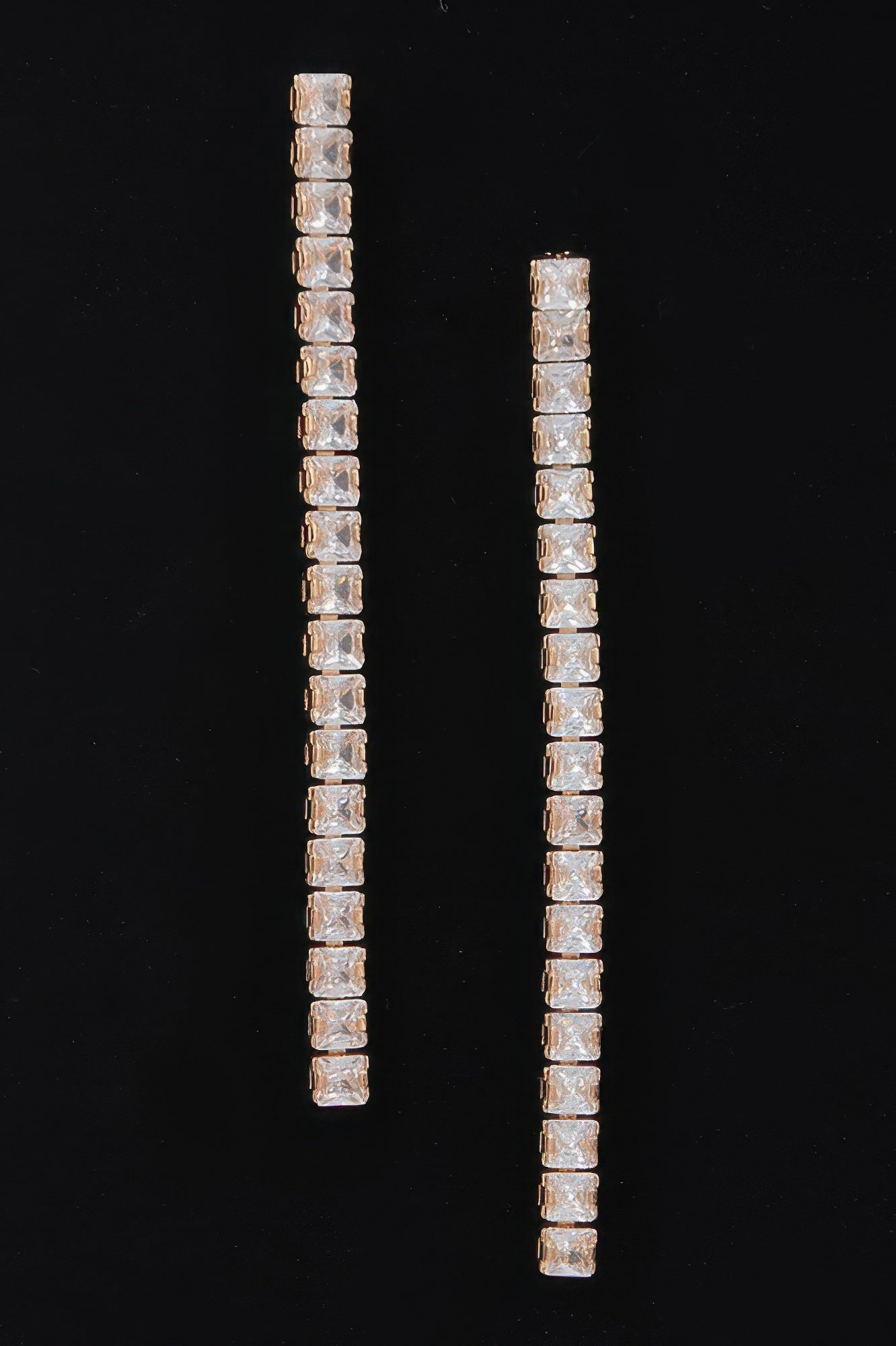Rhinestone Drop Earring