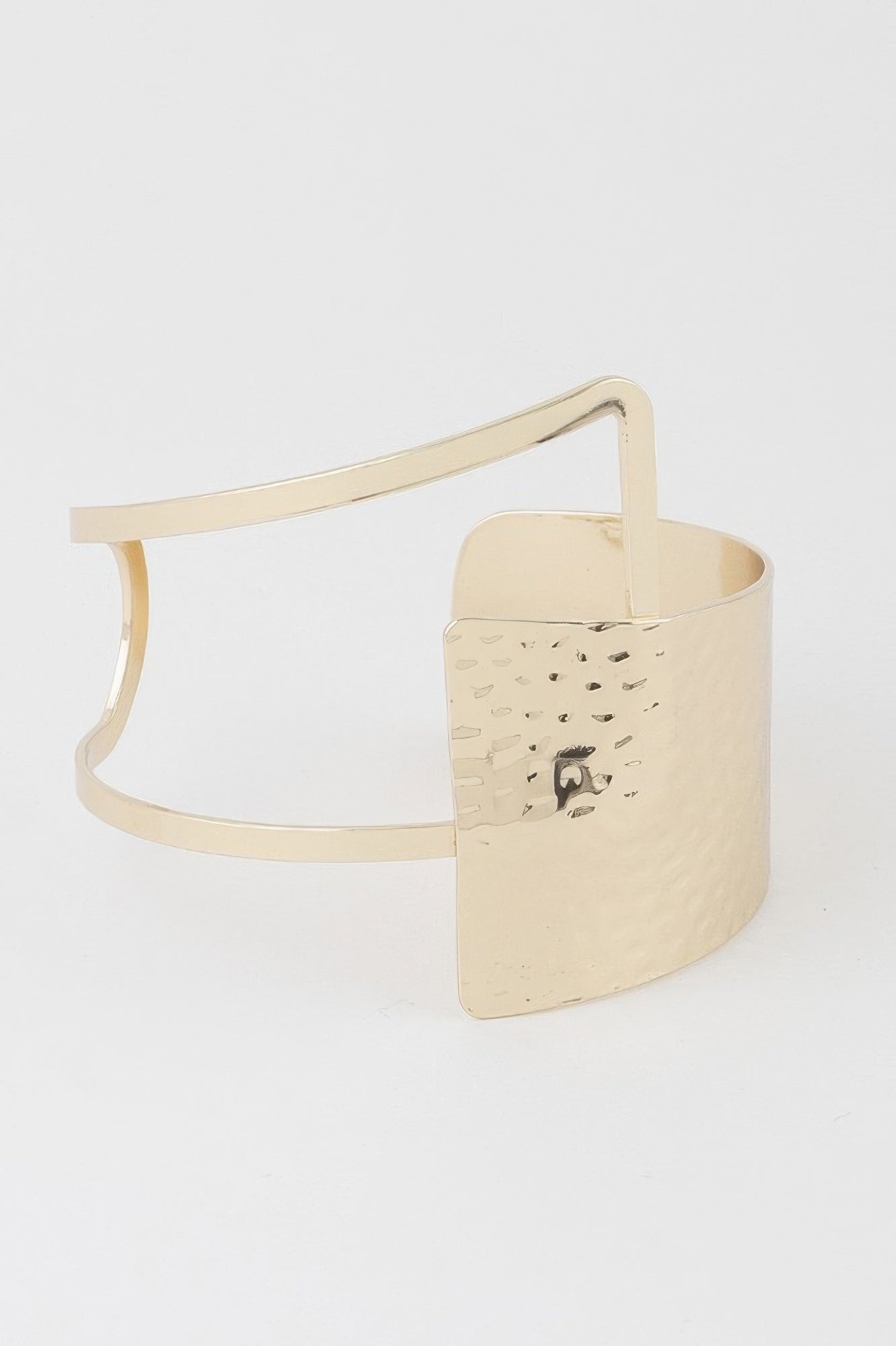 Modern Negative Space Cuff Bracelet