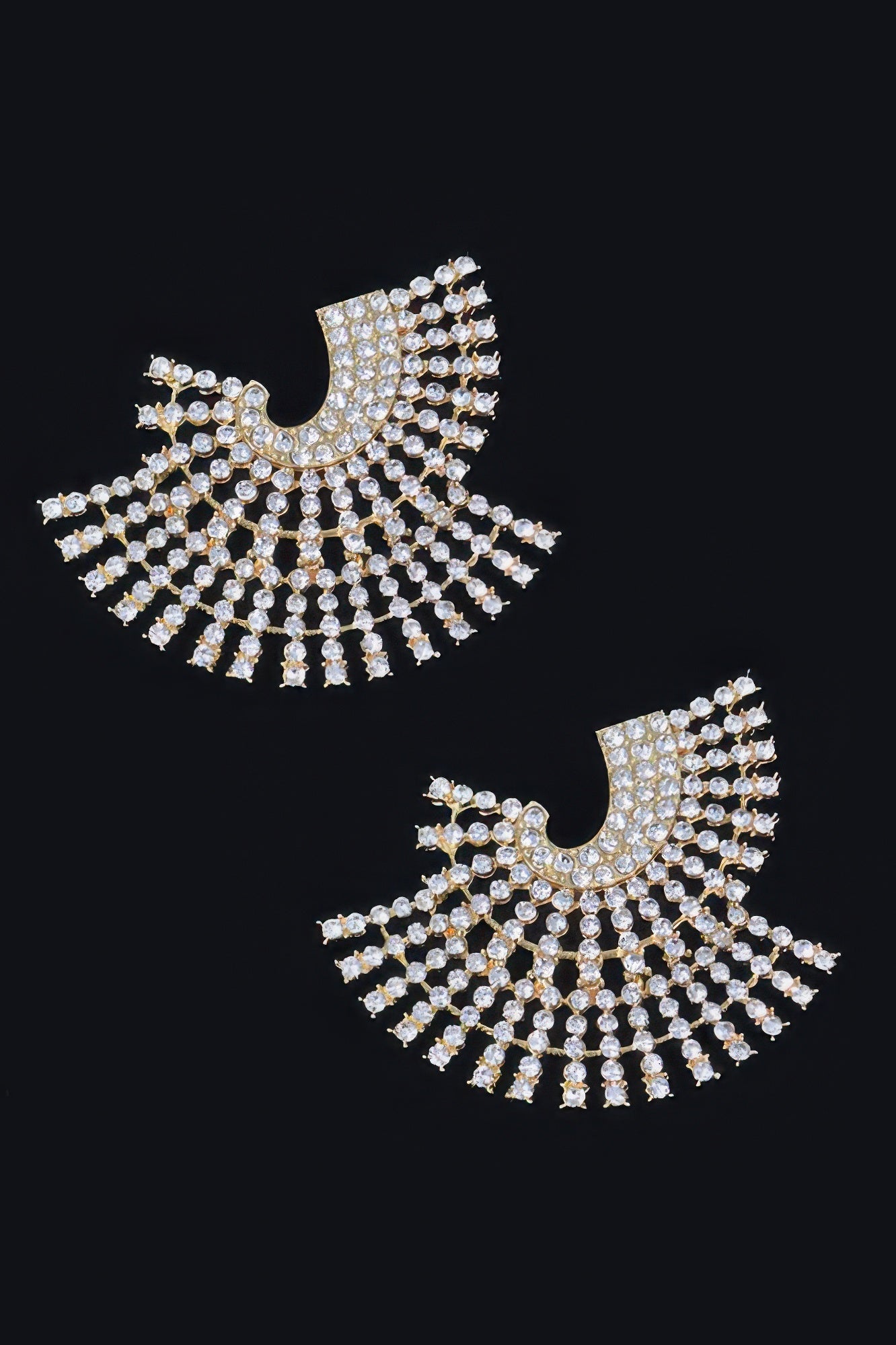 Rhinestone Party Earring