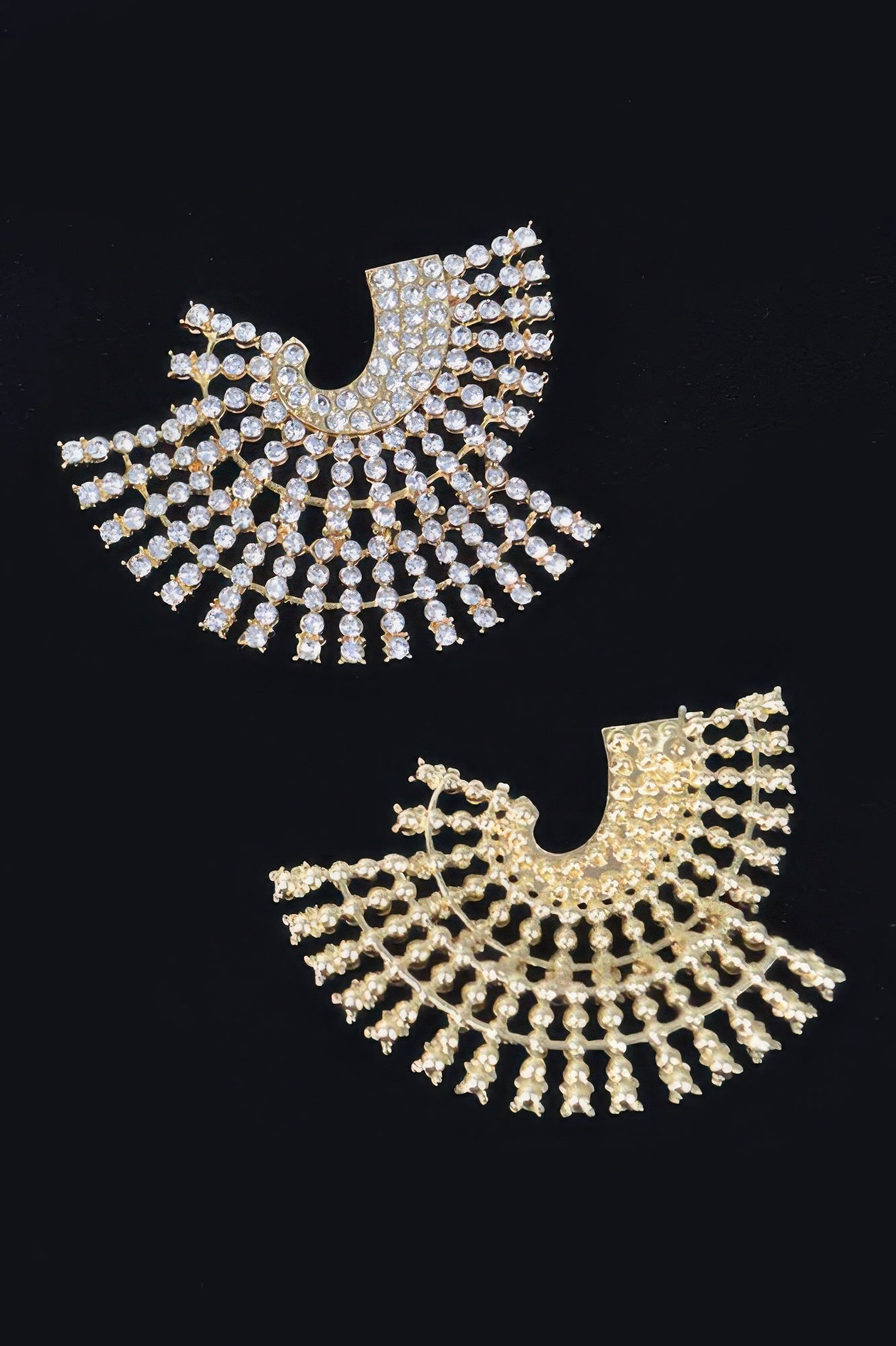 Rhinestone Party Earring