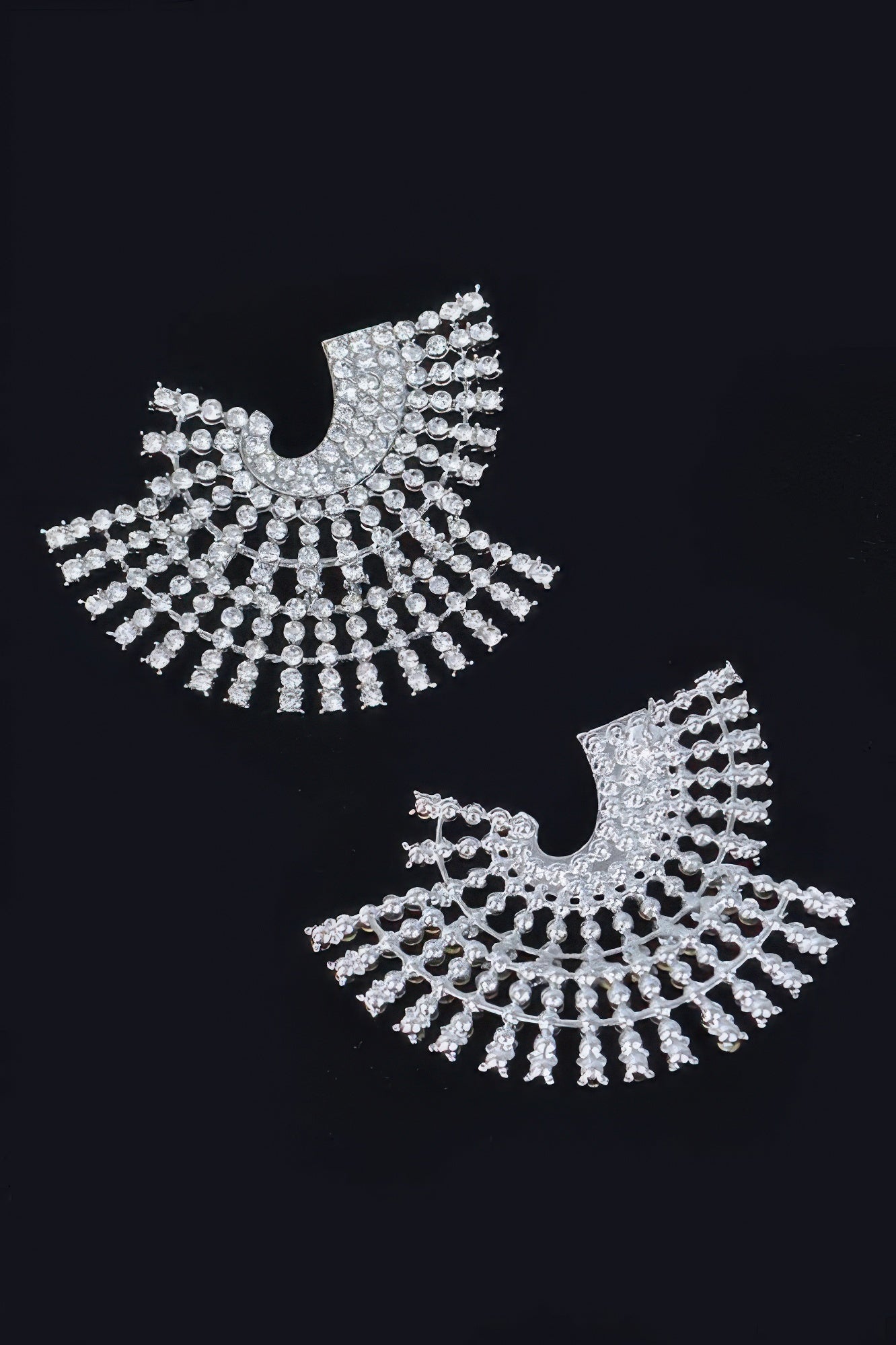 Rhinestone Party Earring