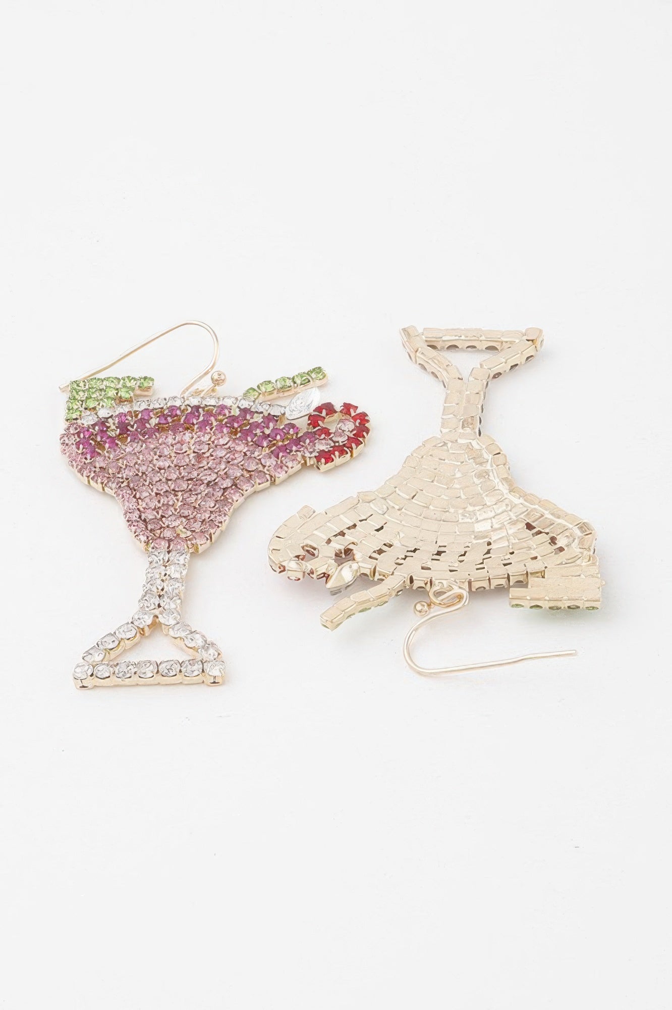 Jeweled Fruit Cocktail Earrings