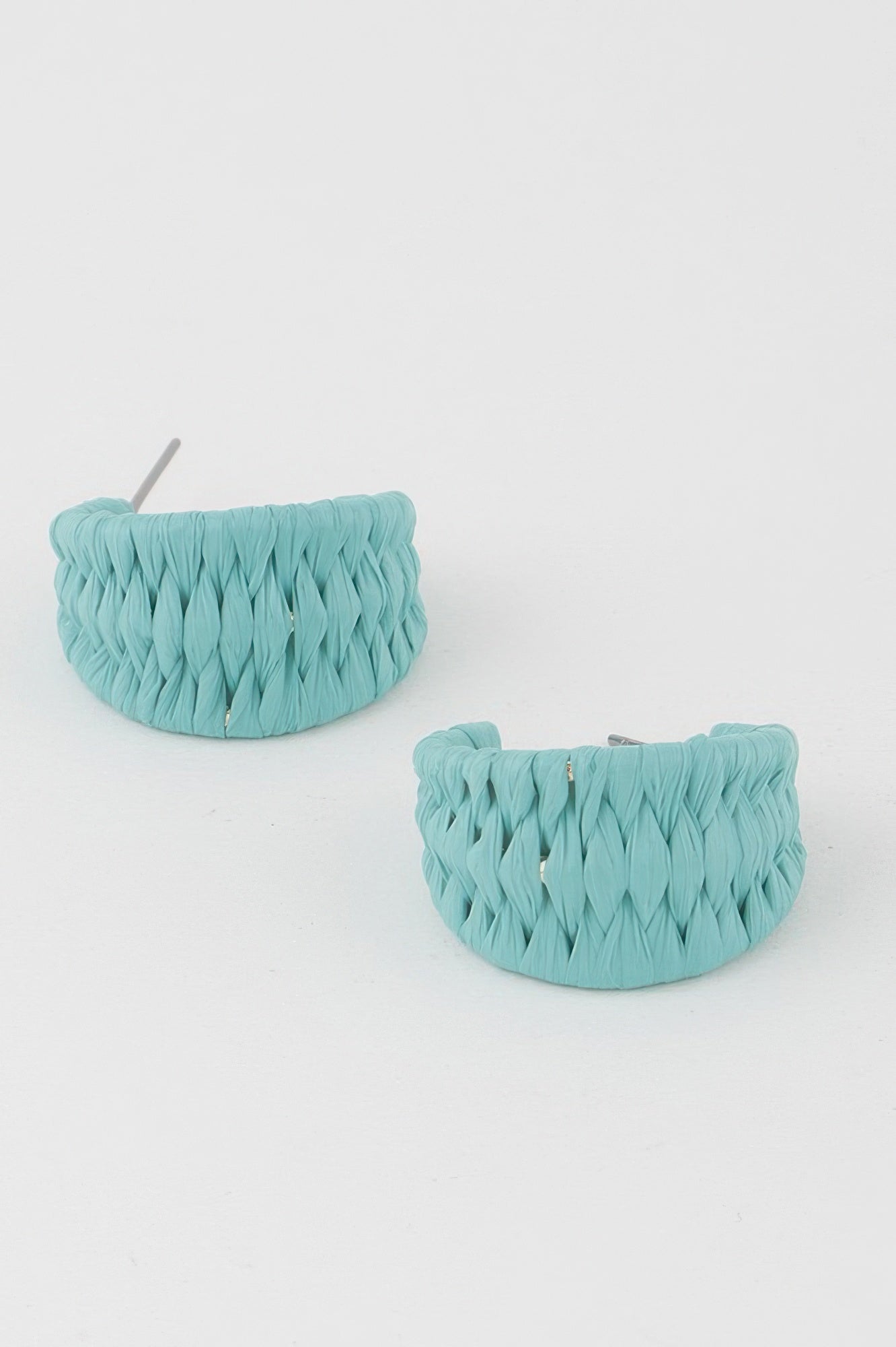 Triple Weaved Hoop Earrings